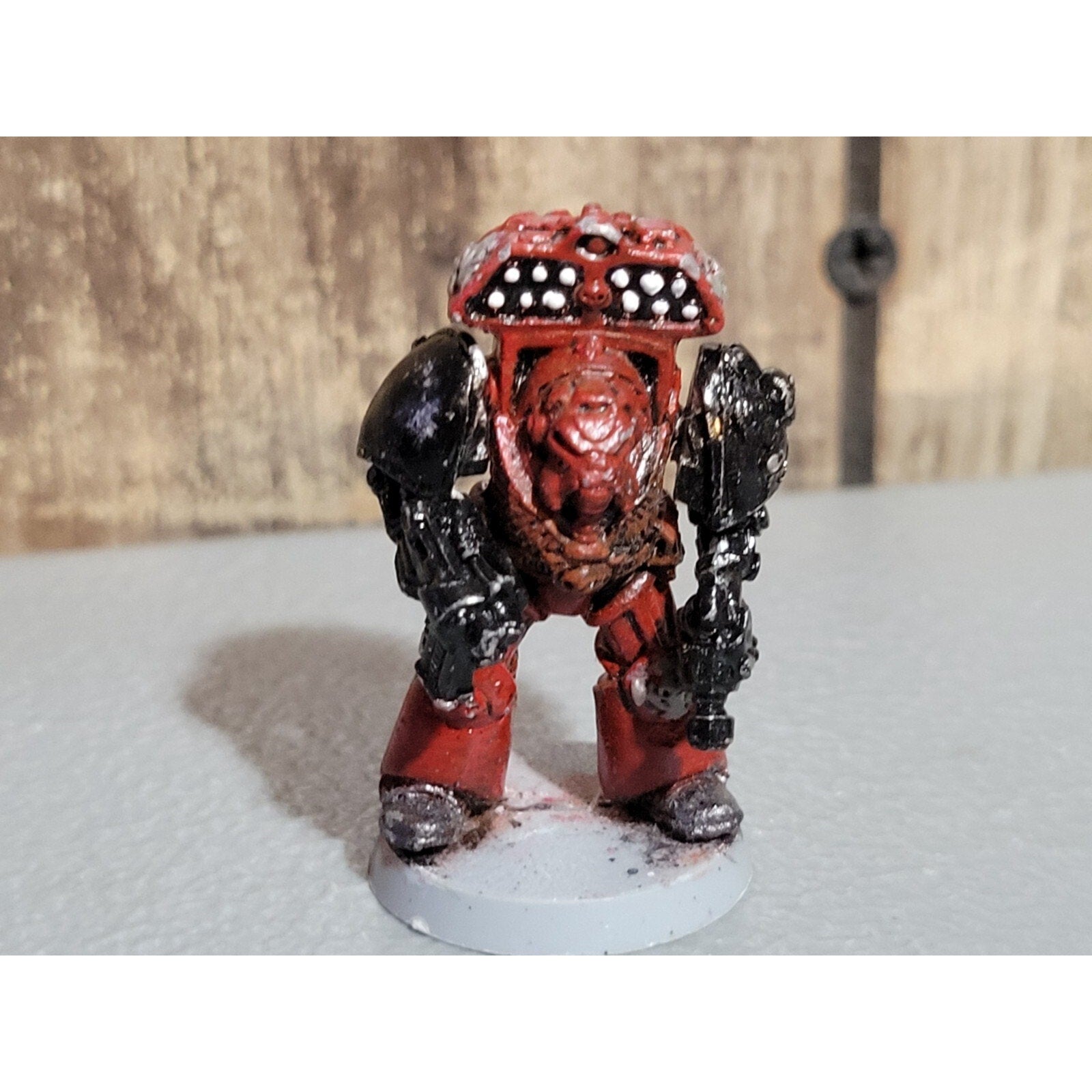 A19199 WARHAMMER 40K METAL SPACE MARINES ROGUE TRADER TERMINATOR CYCLONE MISSLE