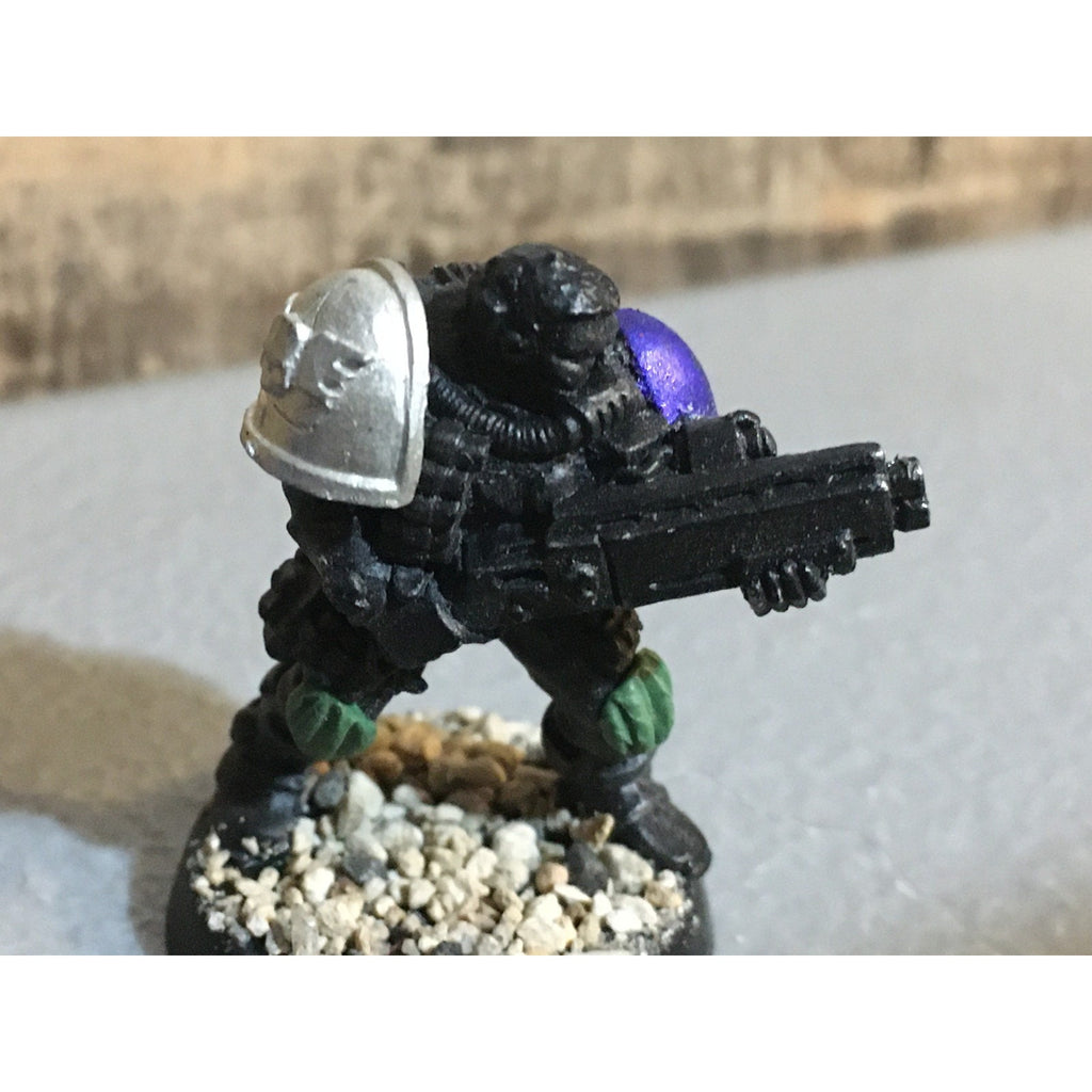 A33810 WARHAMMER 40K SPACE MARINES METAL SCOUT SHOTGUN 2 PK GW GAMES WORKSHOP