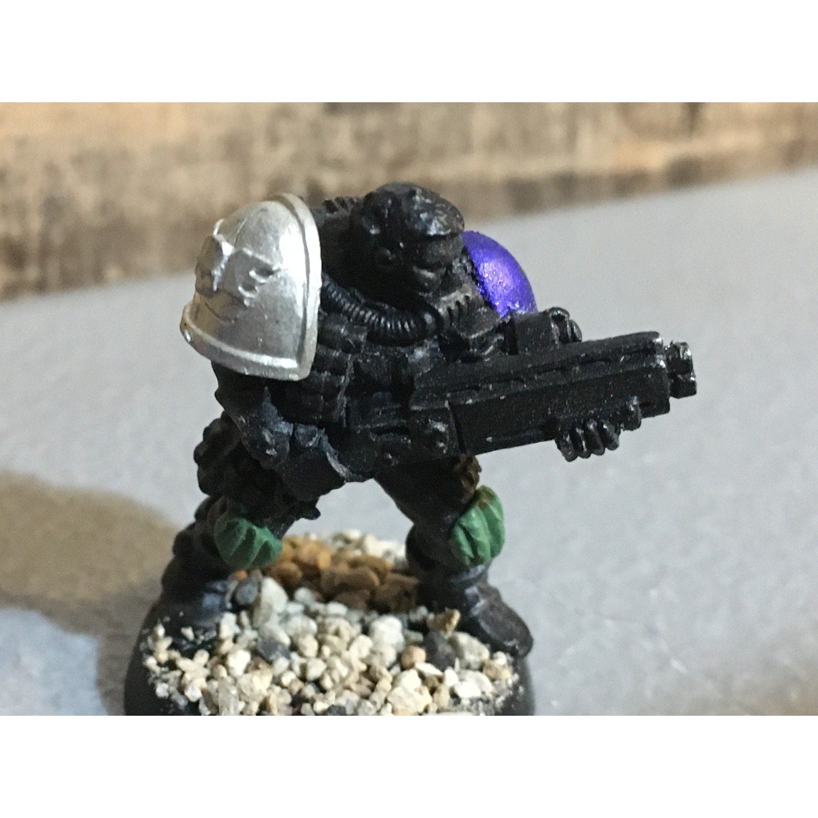 A33810 WARHAMMER 40K SPACE MARINES METAL SCOUT SHOTGUN 2 PK GW GAMES WORKSHOP