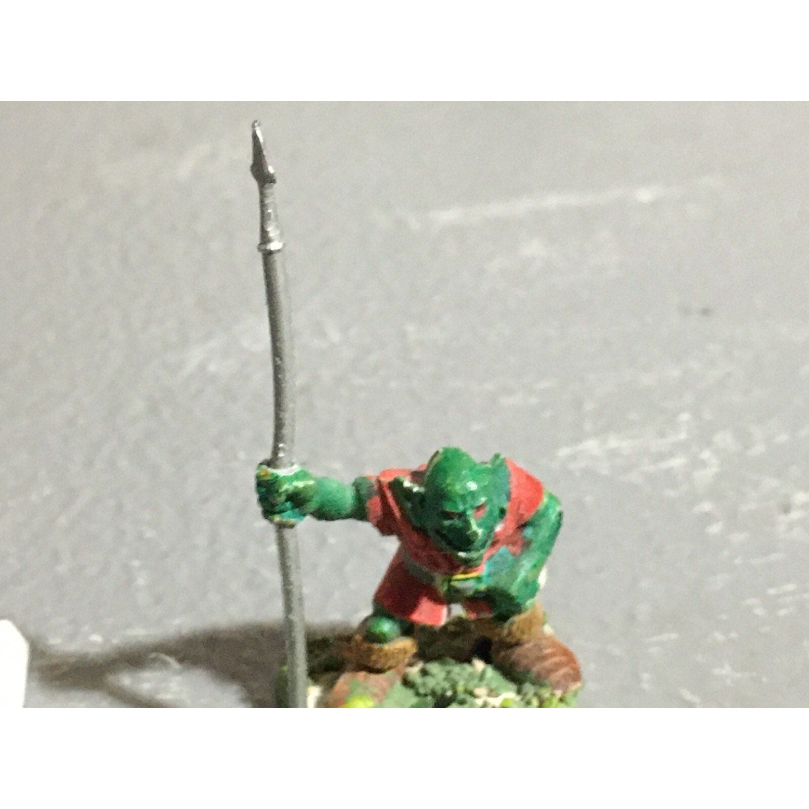 A22046 WARHAMMER FANTASY ORCS & GOBLINS VINTAGE GOBLIN SPEARMEN CUSTOM OOP GW