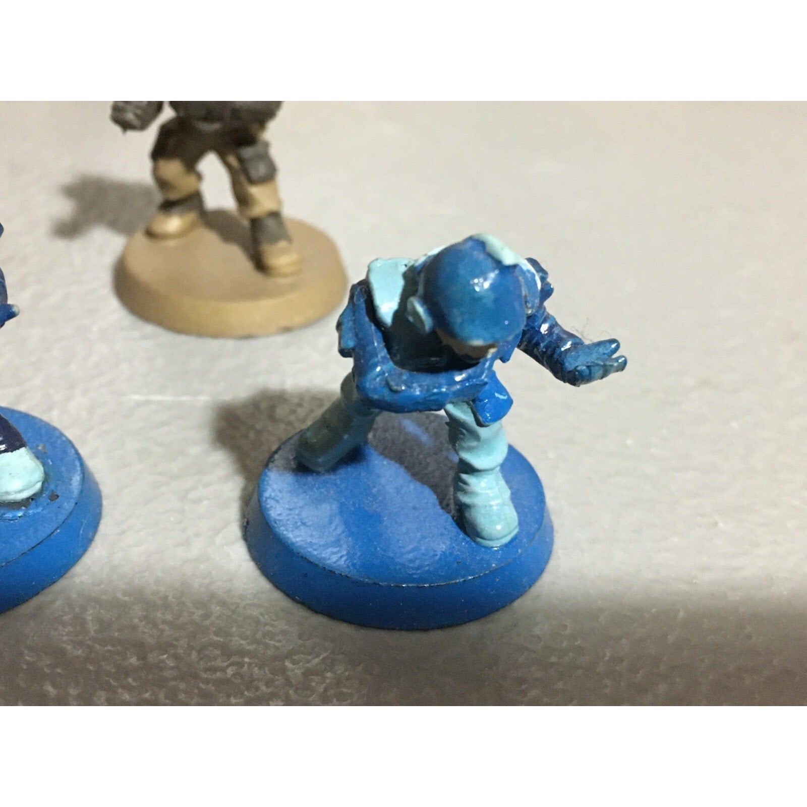 A19986 WARHAMMER 40K IMPERIAL GUARD ROGUE TRADER RTB07 4 PK ASTRA INCOMPLETE