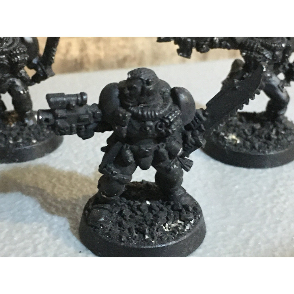 A33802 WARHAMMER 40K SPACE MARINES METAL SCOUTS 3 PK GW GAMES WORKSHOP