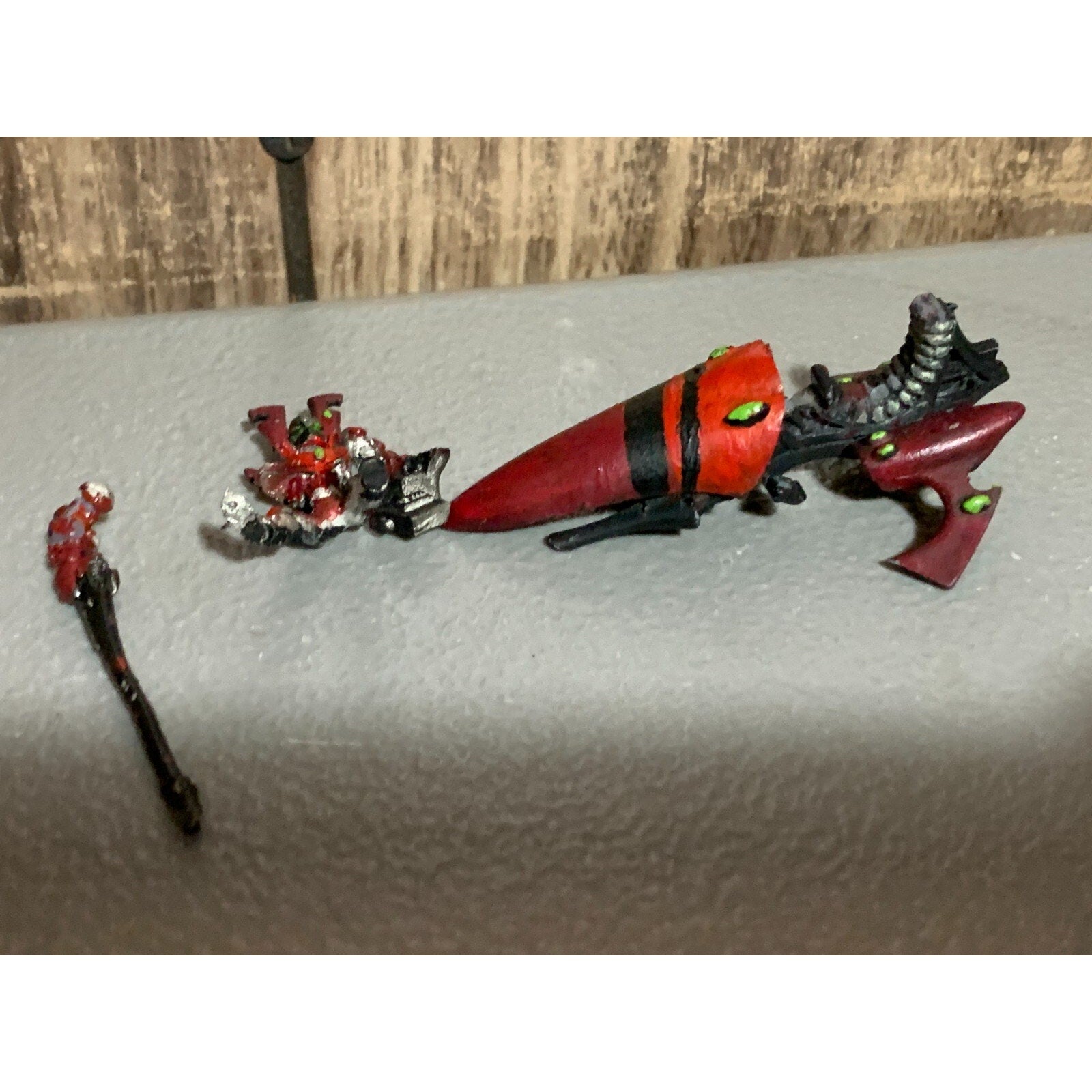 A16734 WARHAMMER 40K ELDAR CRAFTWORLDS SHINING SPEAR EXARCH METAL NO FLAGP METAL