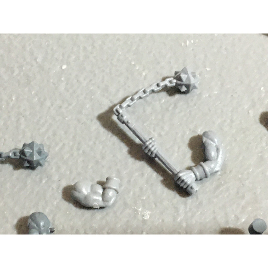 A22254 WARHAMMER FANTASY CHAOS MORTALS BITS LOT MARAUDER FLAILS GAMES WORKSHOP