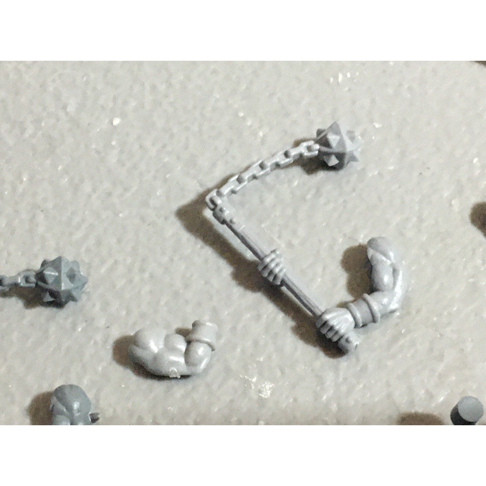 A22254 WARHAMMER FANTASY CHAOS MORTALS BITS LOT MARAUDER FLAILS GAMES WORKSHOP