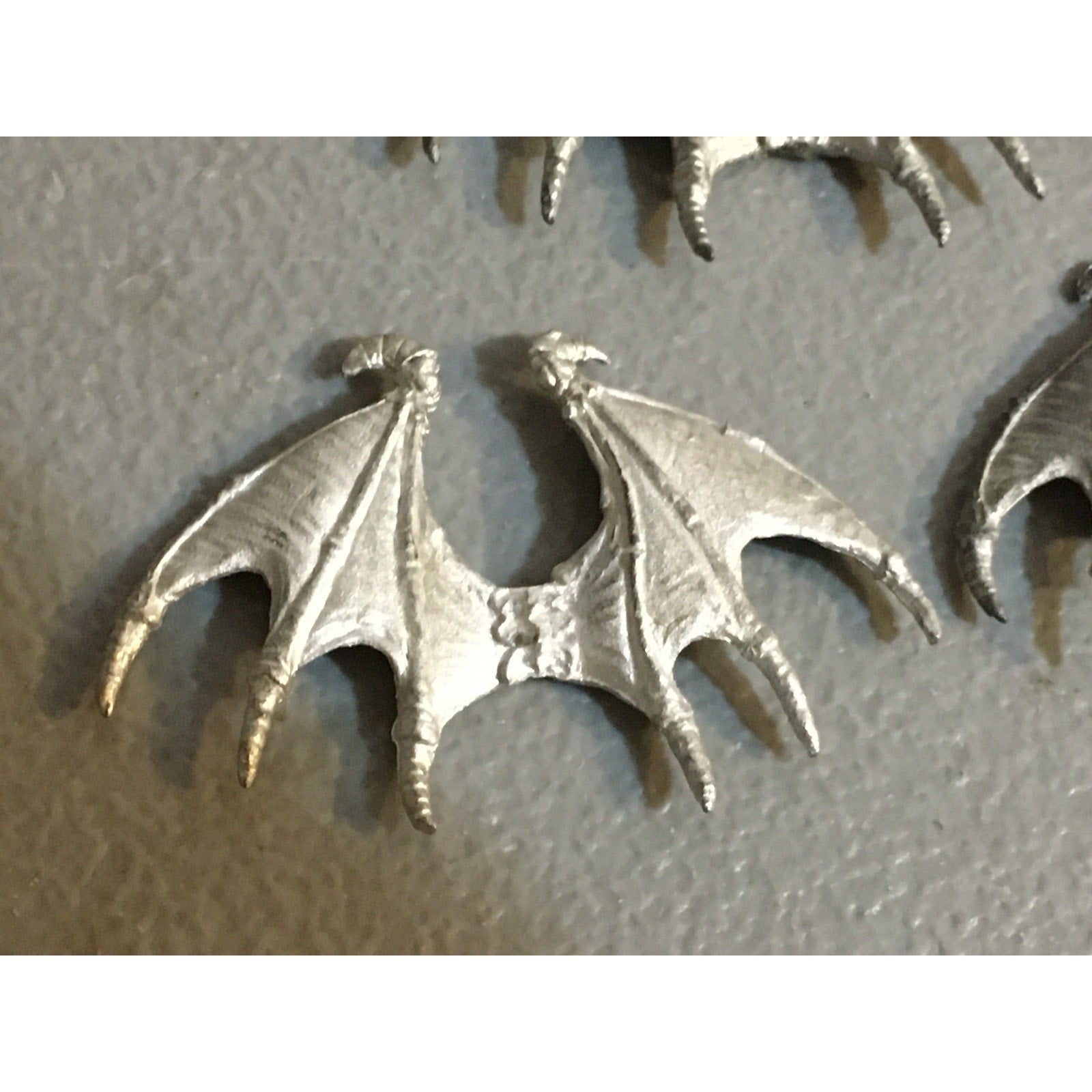 A33852 WARHAMMER 40K TYRANIDS BITS LOT METAL GARGOYLE WINGS 3 PK GW