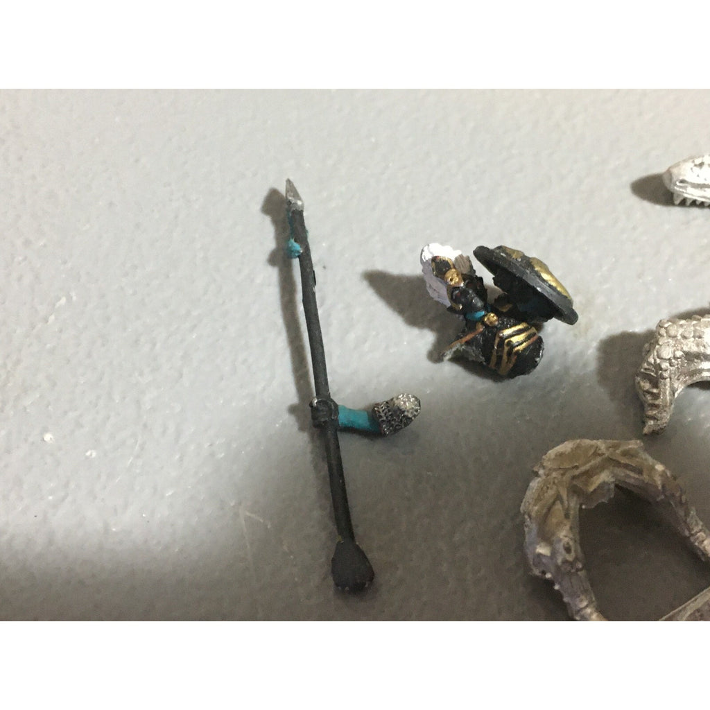 A20379 WARHAMMER FANTASY DARK ELVES METAL COLD ONE KNIGHT NO TAIL