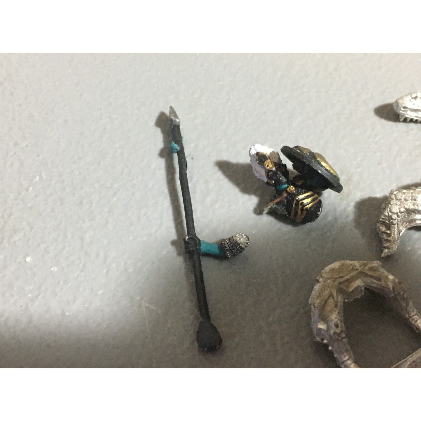 A20379 WARHAMMER FANTASY DARK ELVES METAL COLD ONE KNIGHT NO TAIL