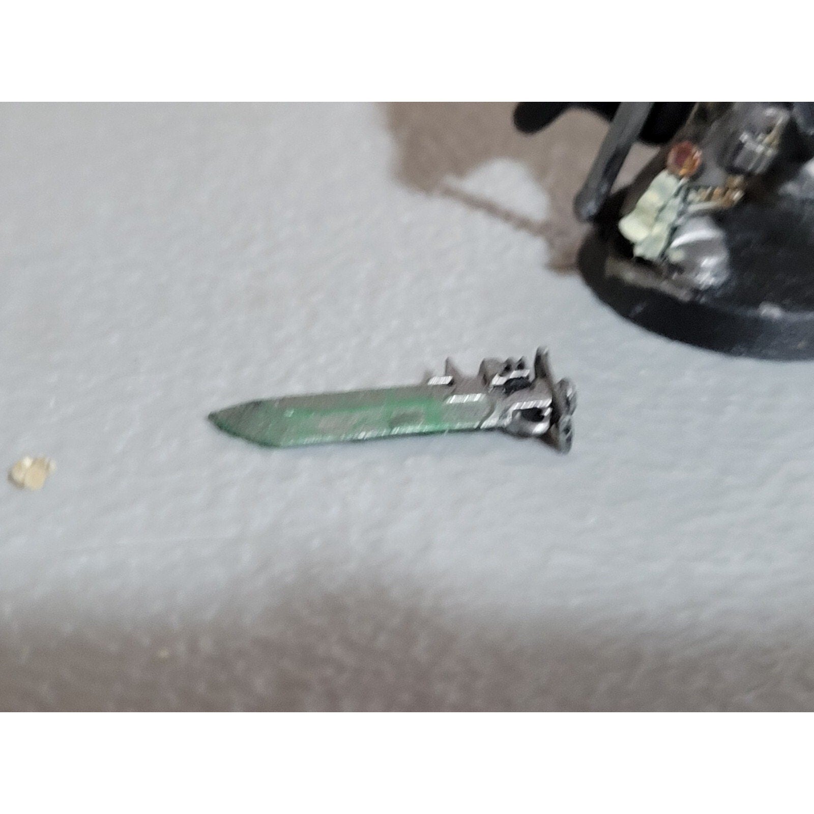 A18419 WARHAMMER 40K GREY KNIGHTS CUST CAPTAIN LIEUTENANT MISS SHOULDER PADS
