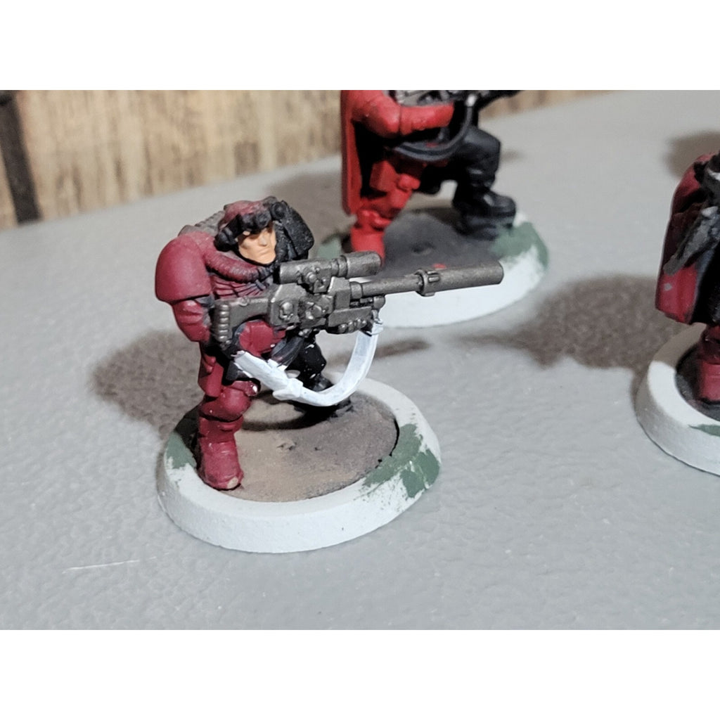 A18680 WARHAMMER 40K SPACE MARINES SCOUT SNIPER 5 PK CAMO