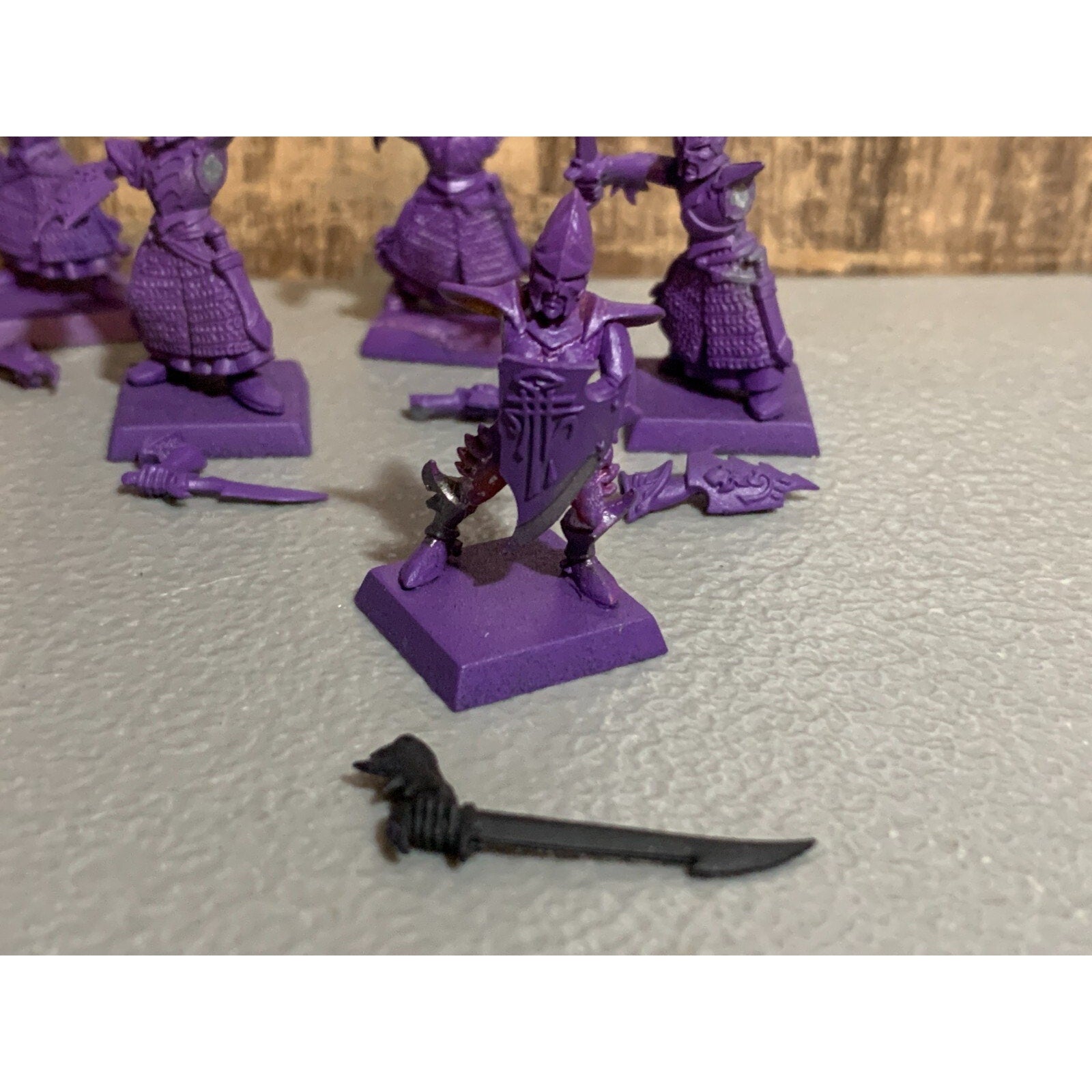 A16907 WARHAMMER AOS FANTASY DARK ELVES WARRIORS 9 PACK GW GAMES WORKSHOP