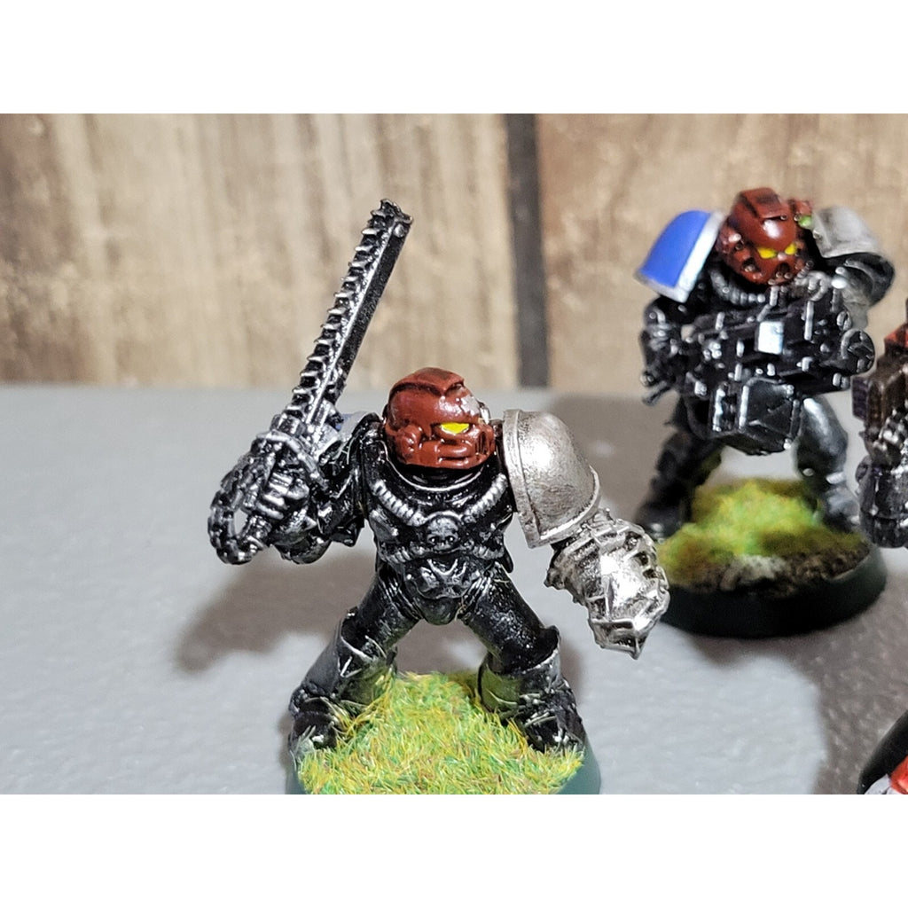 A18031 WARHAMMER 40K SPACE MARINES 5 PK HEAVY SERGEANT MISS BACKPACKS