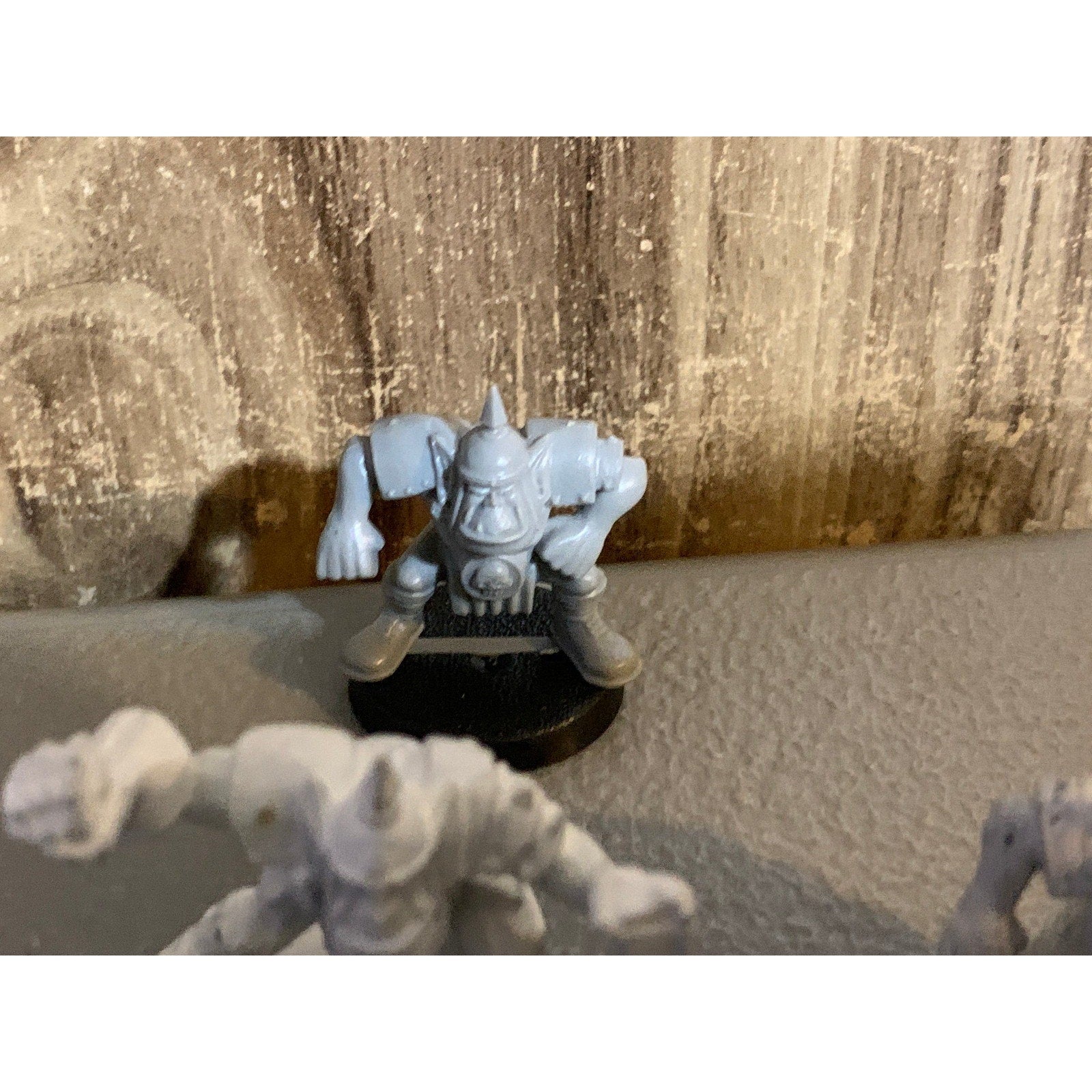 A30183 WARHAMMER BLOOD BOWL OOP ORKS ORCLAND RAIDERS CUST TEAM OOP PLASTIC BLACK