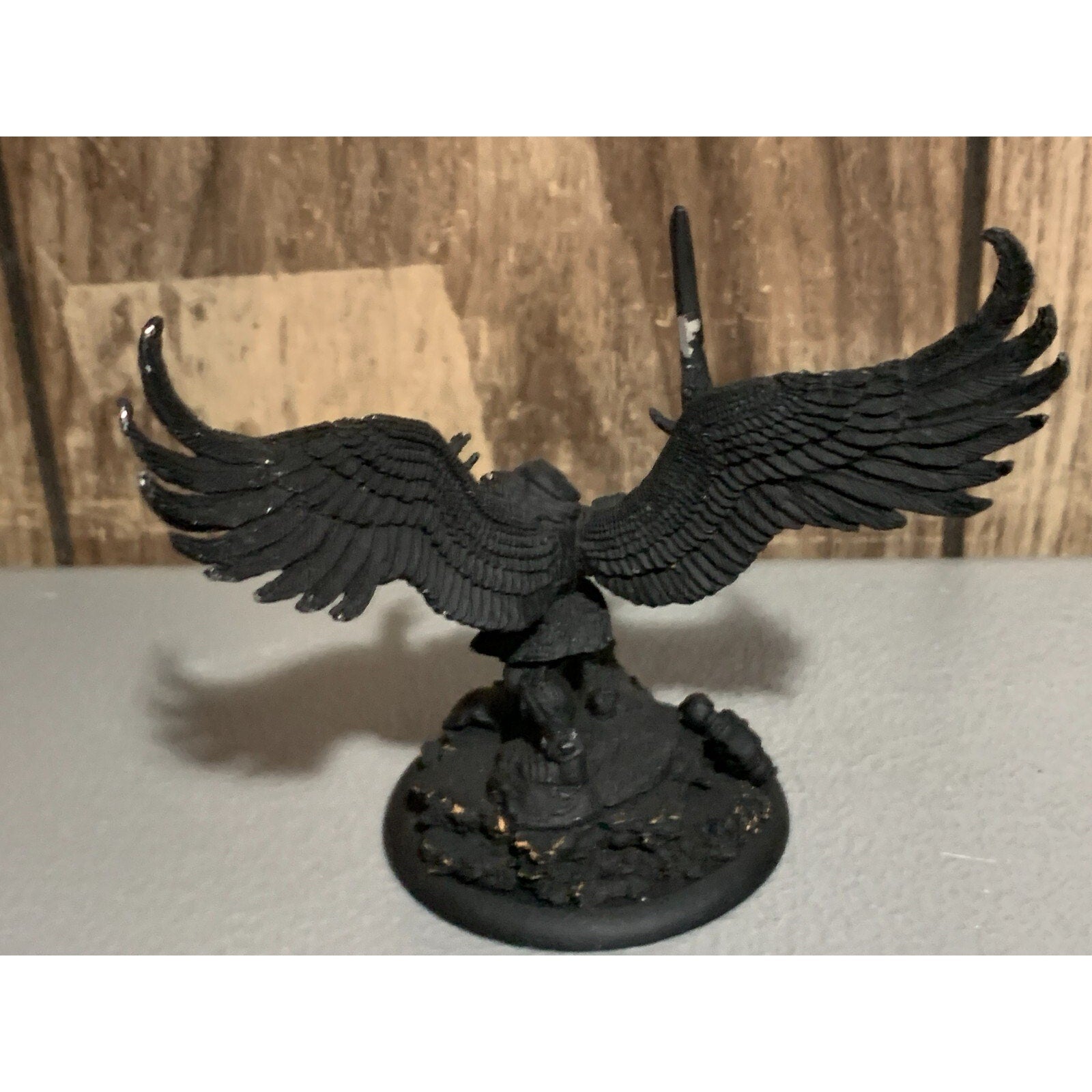 A11498 WARGAMES FANTASY FUTURISTIC METAL MINIATURE WINGED ANGEL HQ LORD