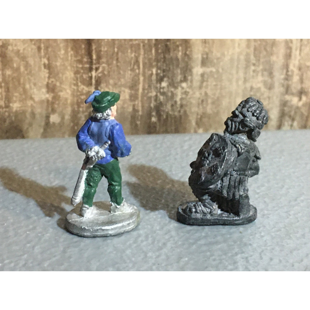 A32074 GRENADIER METAL MINIATURES UNKNOWN FANTASY DWARF HUMAN WARRIOR
