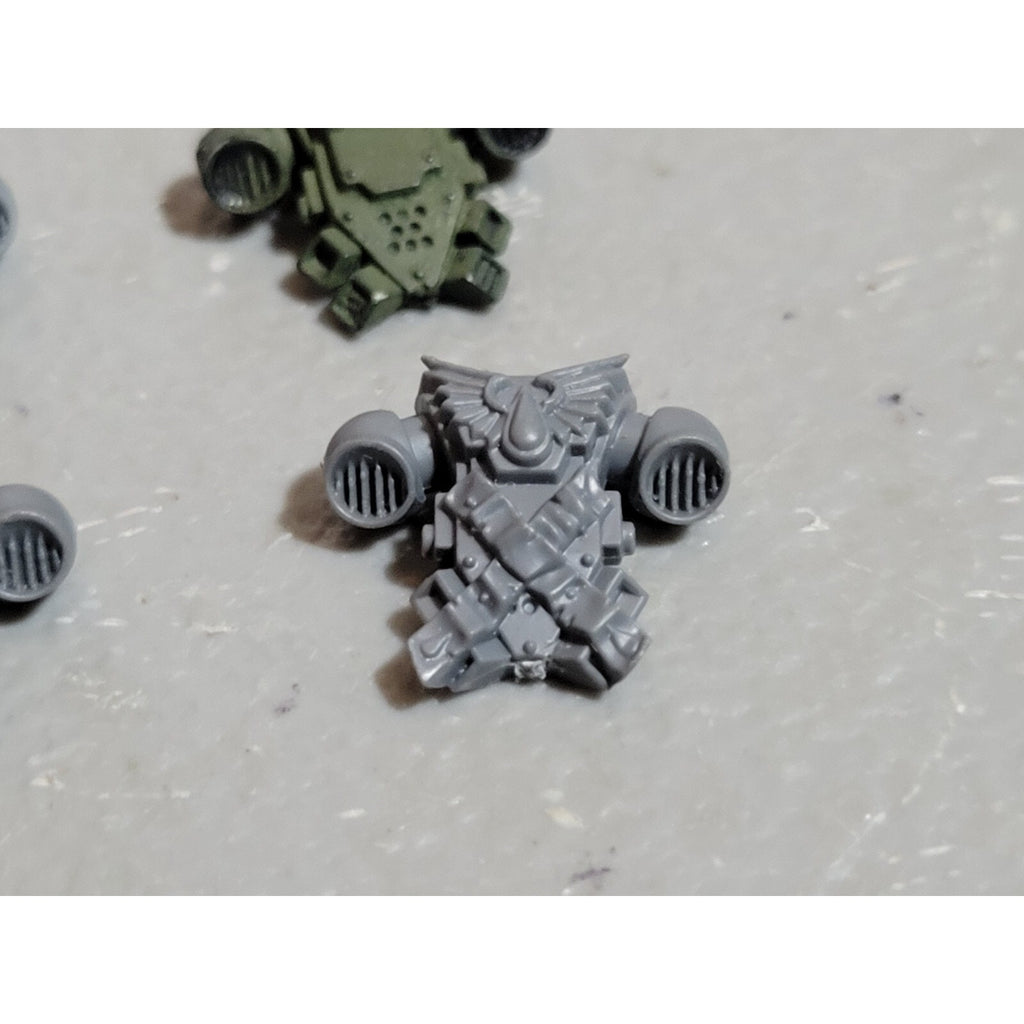 A19069 WARHAMMER 40K SPACE MARINES BLOOD ANGELS BACKPACK 11 PK BITS LOT