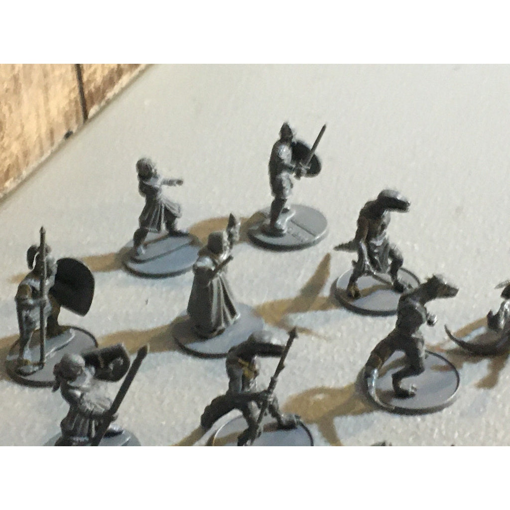 A30070 WARLORD GAMES UNKNOWN MIXED LOT SOLDIERS TOWNSFOLK LIZARDMEN INCOMPLETE