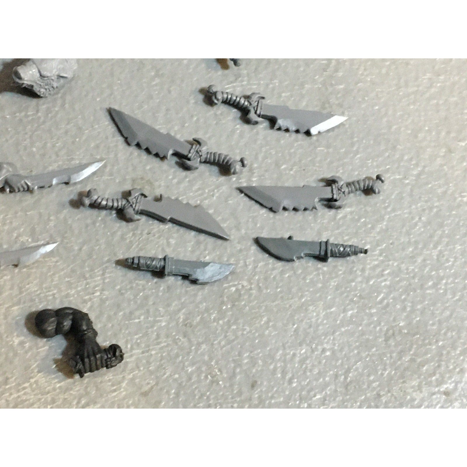 A33599 WARHAMMER FANTASY OLD WORLD ORCS GOBLINS BITS LOT WOLF NIGHT BULLY GW