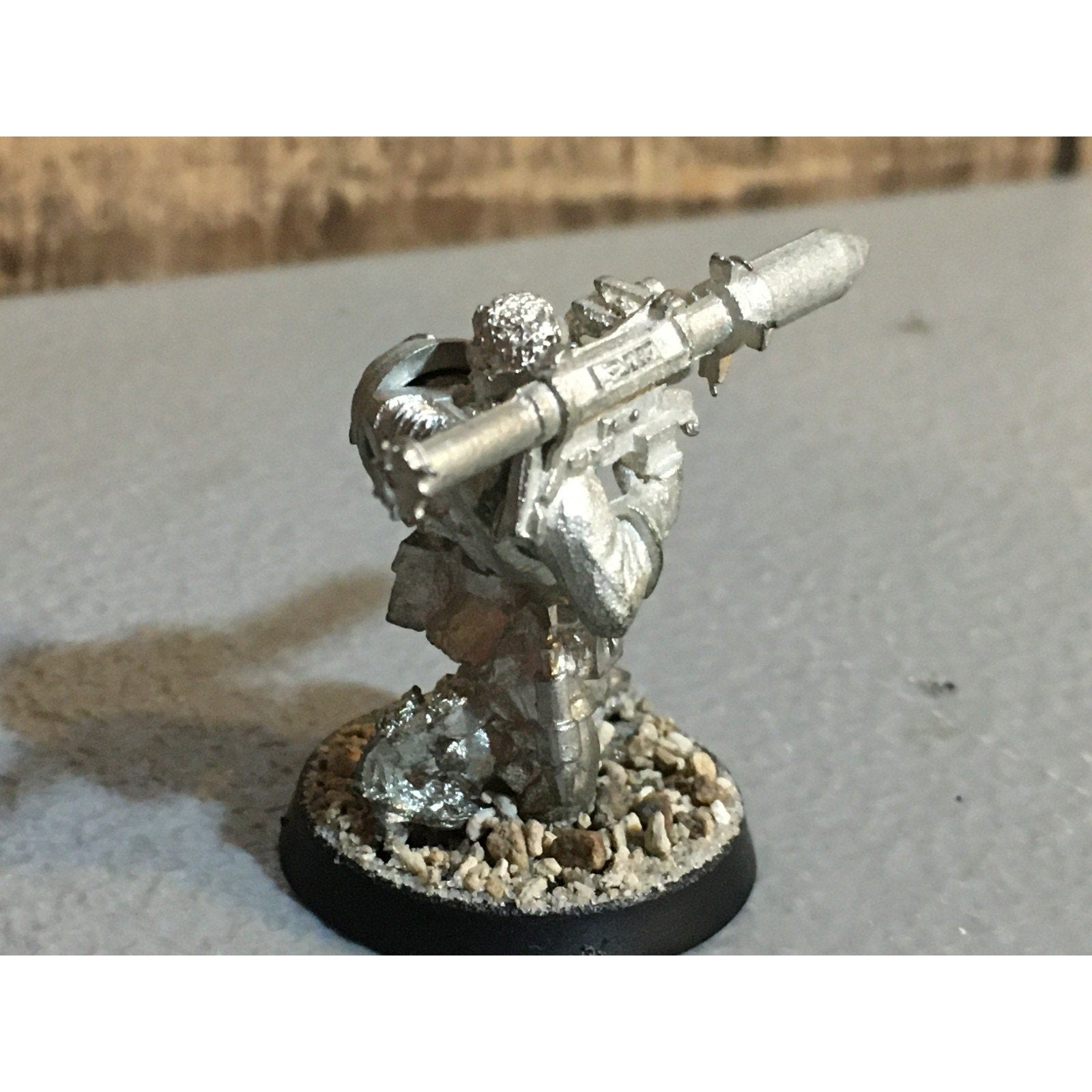 A33818 WARHAMMER 40K SPACE MARINES METAL SCOUT MISSILE LAUNCHER GW