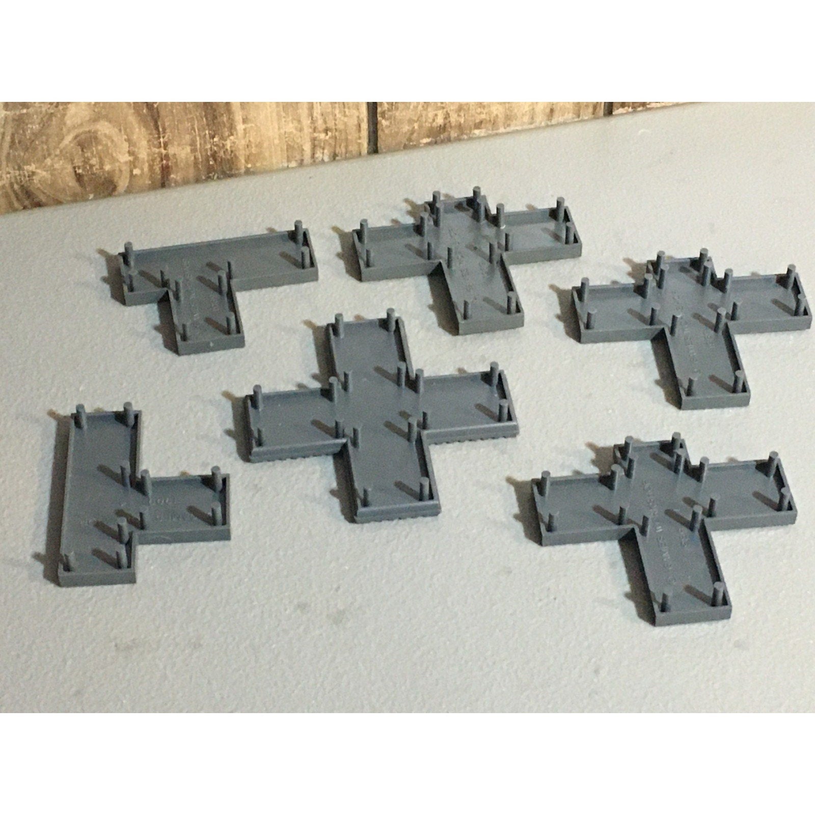 A31681 WARHAMMER EPIC 40K TERRAIN BUILDINGS PLASTIC ROOF TOPS 6 PK GW