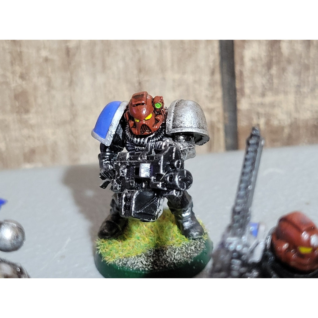 A18031 WARHAMMER 40K SPACE MARINES 5 PK HEAVY SERGEANT MISS BACKPACKS