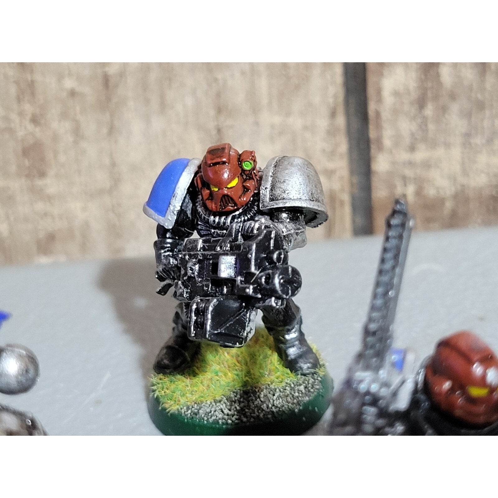 A18031 WARHAMMER 40K SPACE MARINES 5 PK HEAVY SERGEANT MISS BACKPACKS
