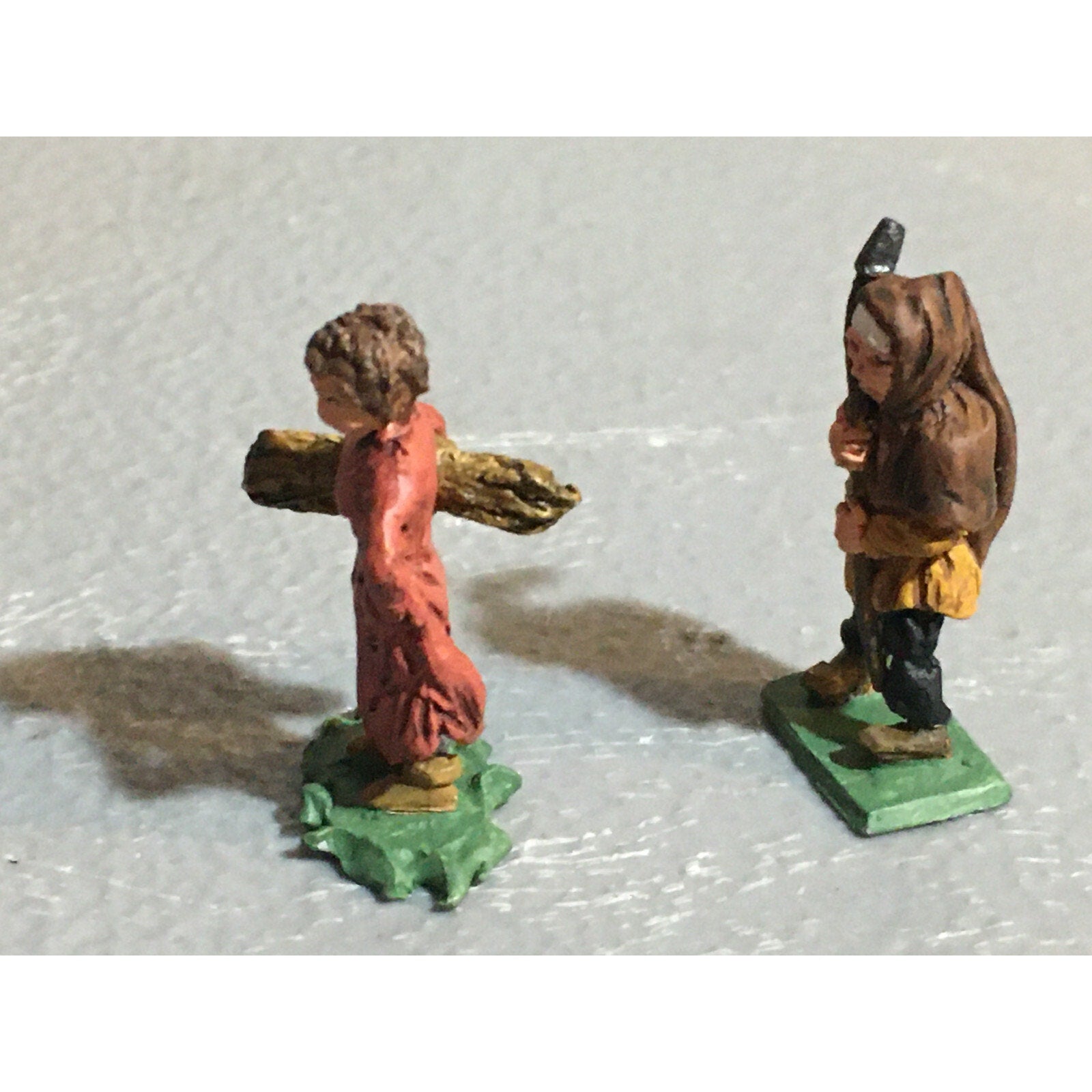 A10185 CITADEL PRE SLOTTA METAL RARE OOP HUMAN FARMERS PEASANTS 2 PK PAINTED