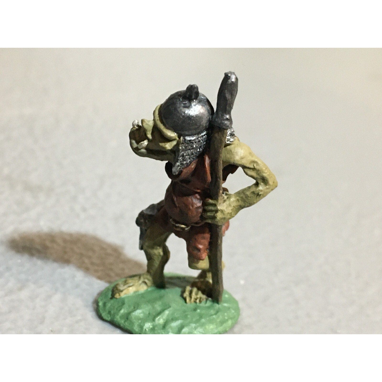 A9798 CITADEL PRE SLOTTA METAL RARE OOP ORCS ARMOURED & AXE SPEAR