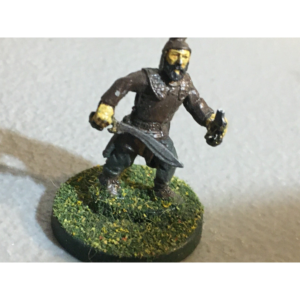 A31486 UNKNOWN METAL SMALL SCALE MINIATURES LOT HUMAN SOLDIER WARRIOR ...