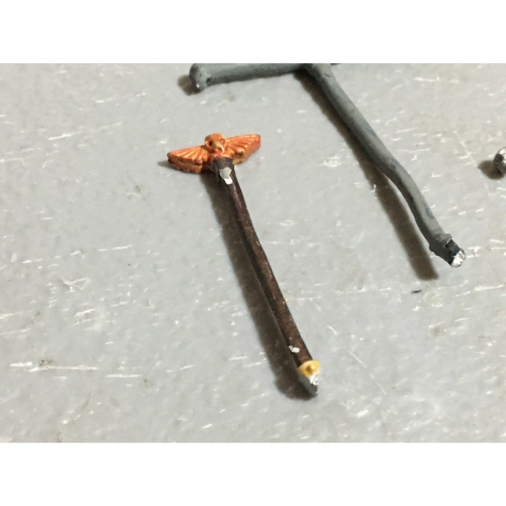 A22382 WARHAMMER 40K SPACE MARINES METAL BITS LOT BANNER POLES GAMES WORKSHOP GW