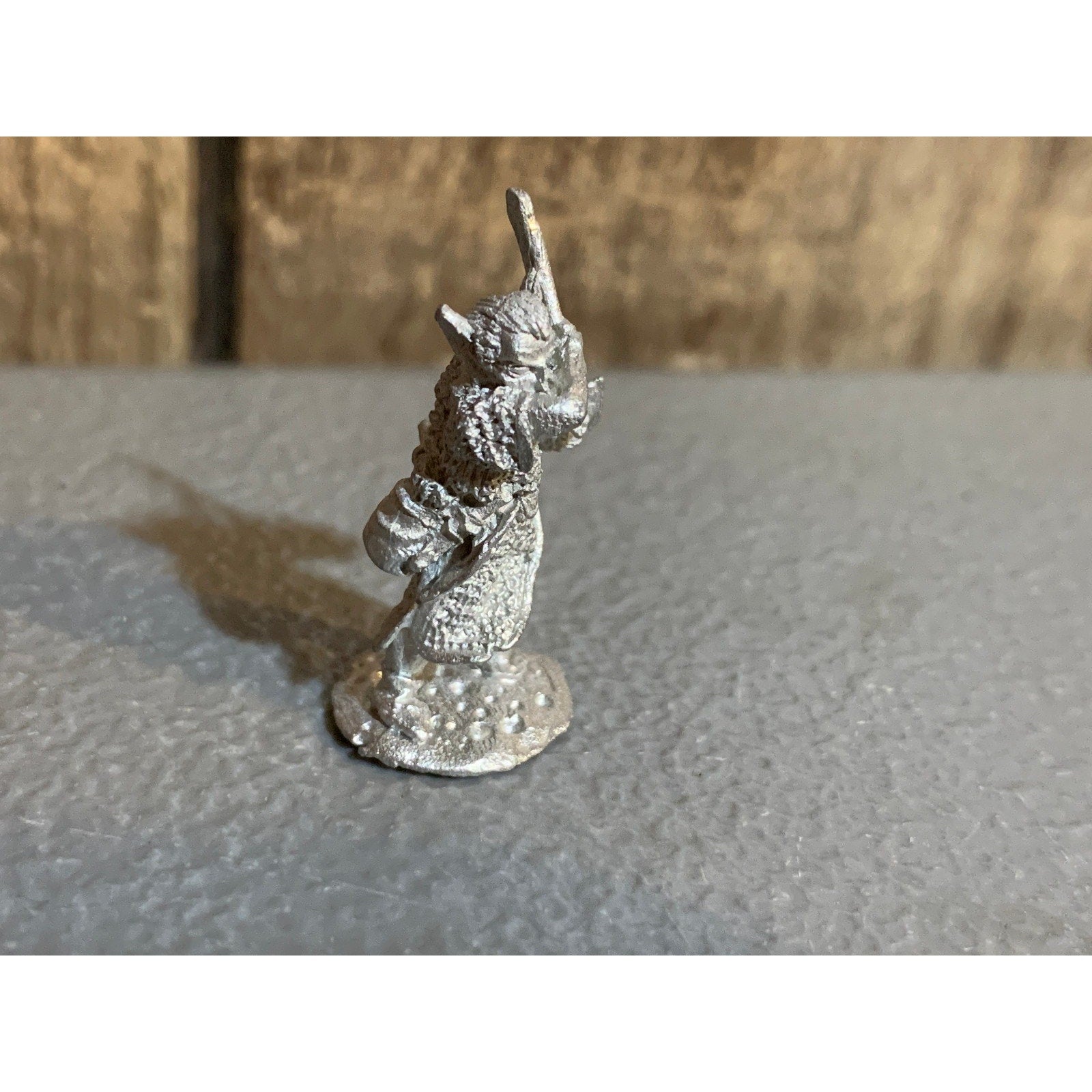 A30697 1ST ED CITADEL WARHAMMER DARK ELF METAL DOSADI WARCHILD ATTACKING W SWORD