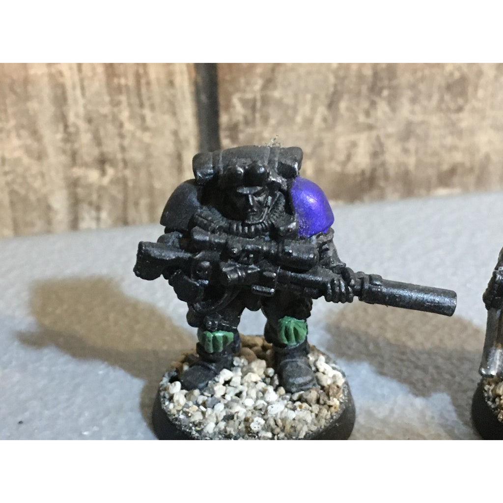 A33807 WARHAMMER 40K SPACE MARINES METAL SCOUT SNIPER 2 PK GW GAMES WORKSHOP