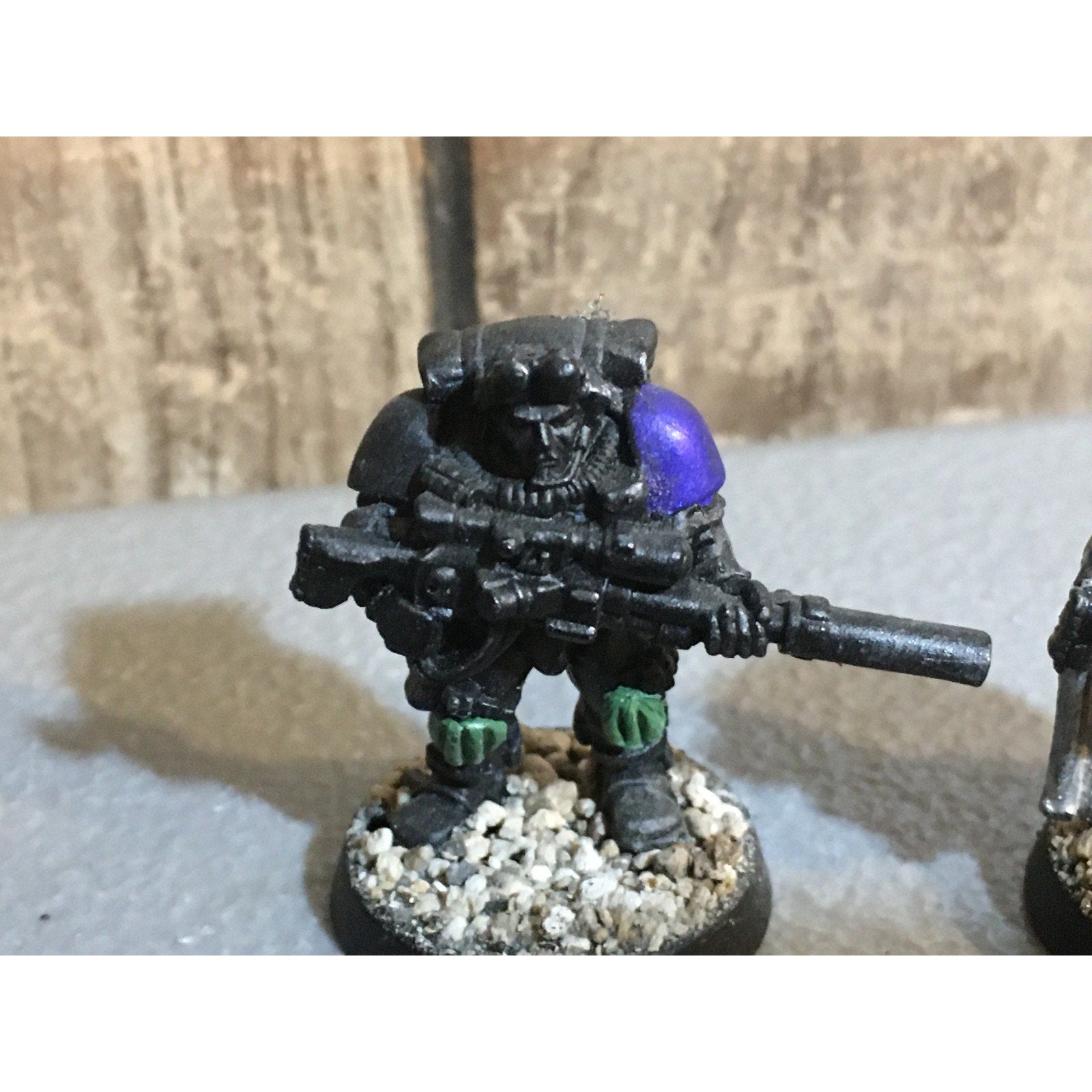 A33807 WARHAMMER 40K SPACE MARINES METAL SCOUT SNIPER 2 PK GW GAMES WORKSHOP