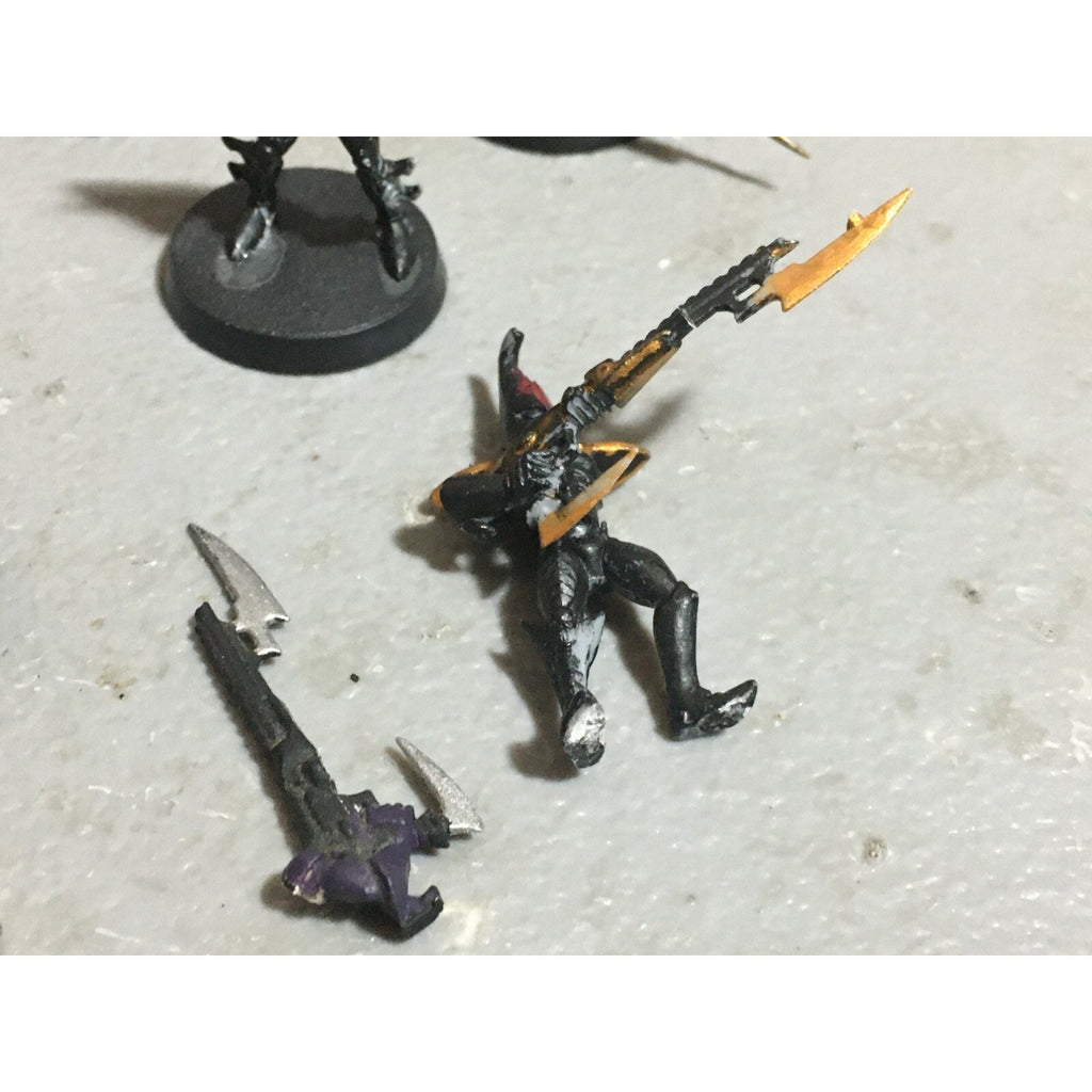 A20398 WARHAMMER 40K DRUKHARI DARK ELDAR INCOMPLETE KABALITE WARRIORS JETBIKE