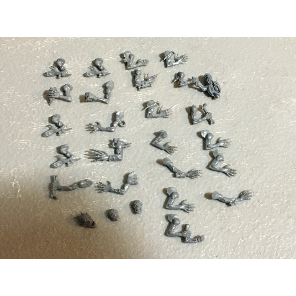 A23456 WARHAMMER FANTASY VAMPIRE COUNTS UNDEAD BITS LOT GHOUL ARMS GW