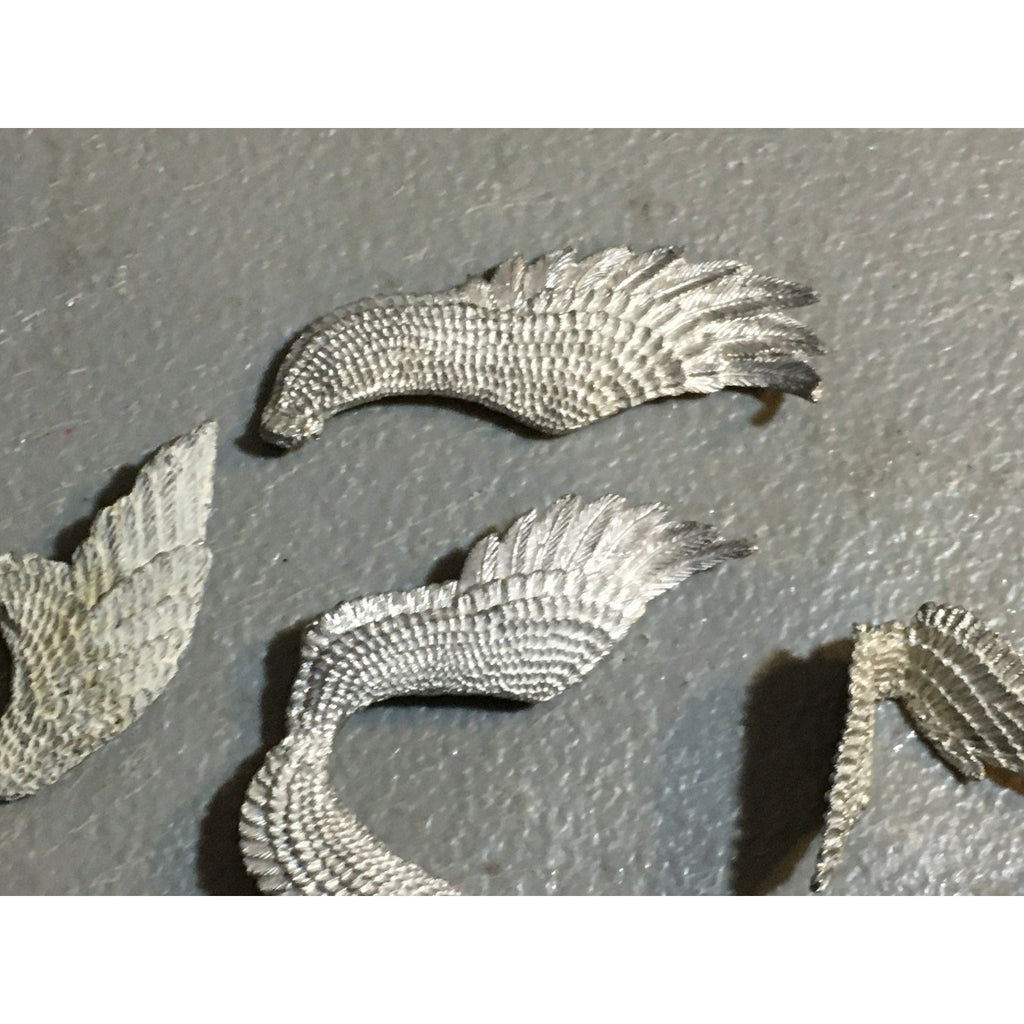A32497 UNKNOWN METAL MINIATURES BITS LOT FANTASY WINGS DRAGON DEMON ANGEL