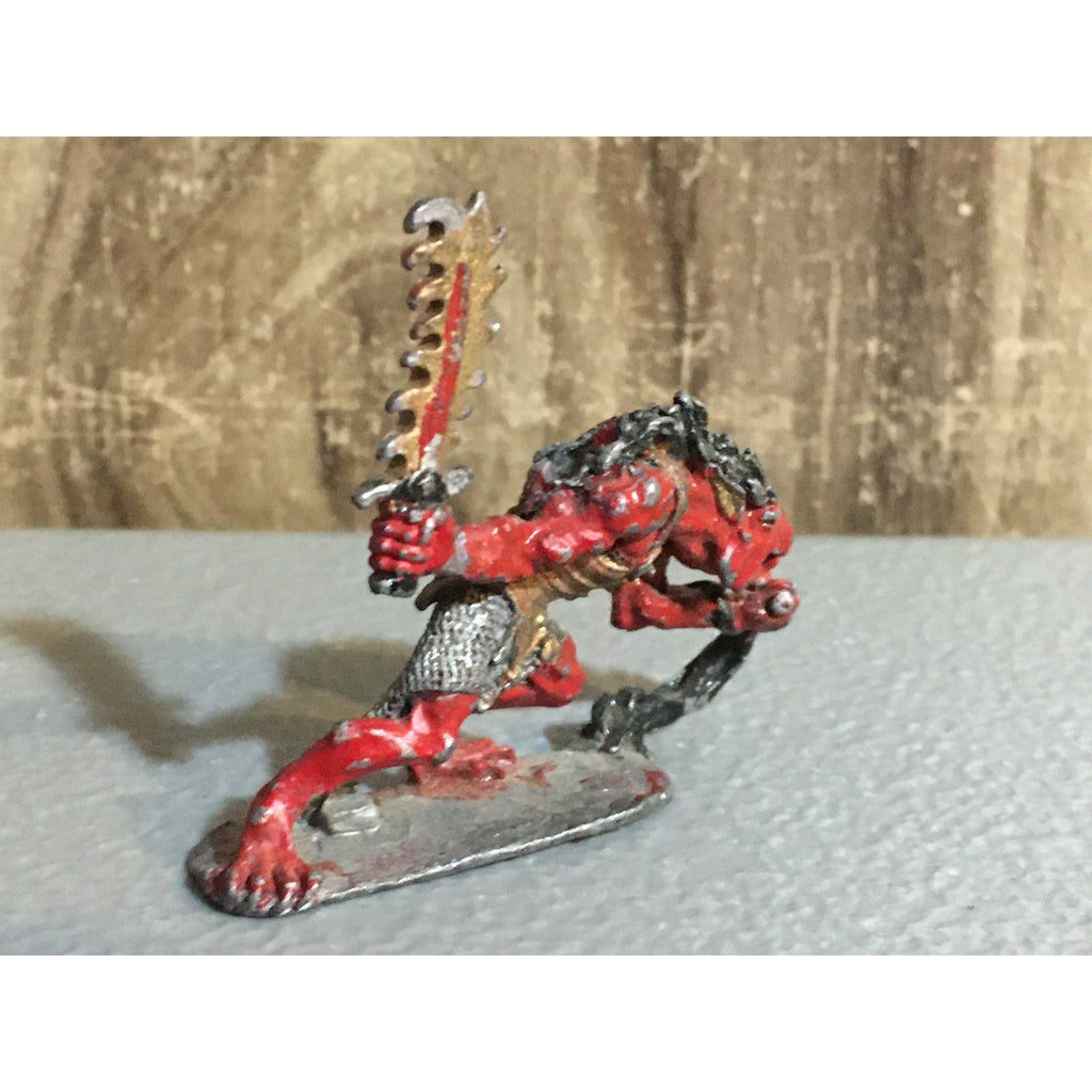 A29773 RAL PARTHA METAL ARMORED BALROG NO WINGS TABLETOP FANTASY WARGAMES
