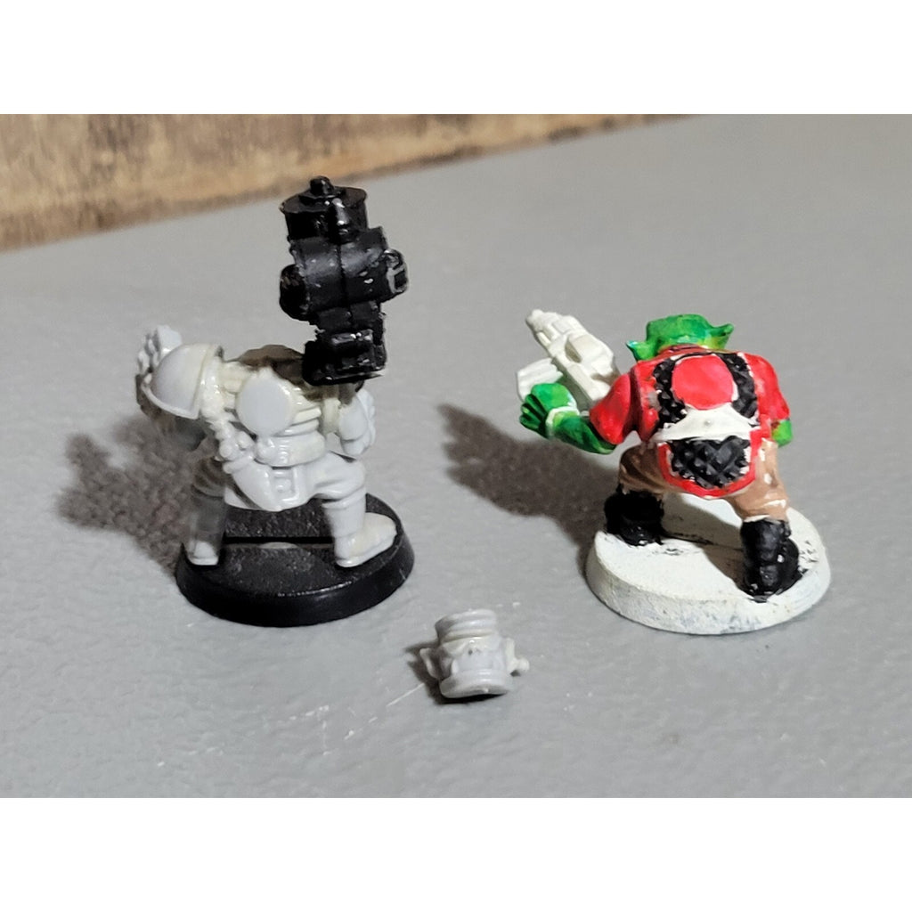 A19453 WARHAMMER 40K OOP CITADEL SPACE ORKS BOYZ 2 PK PLASTIC