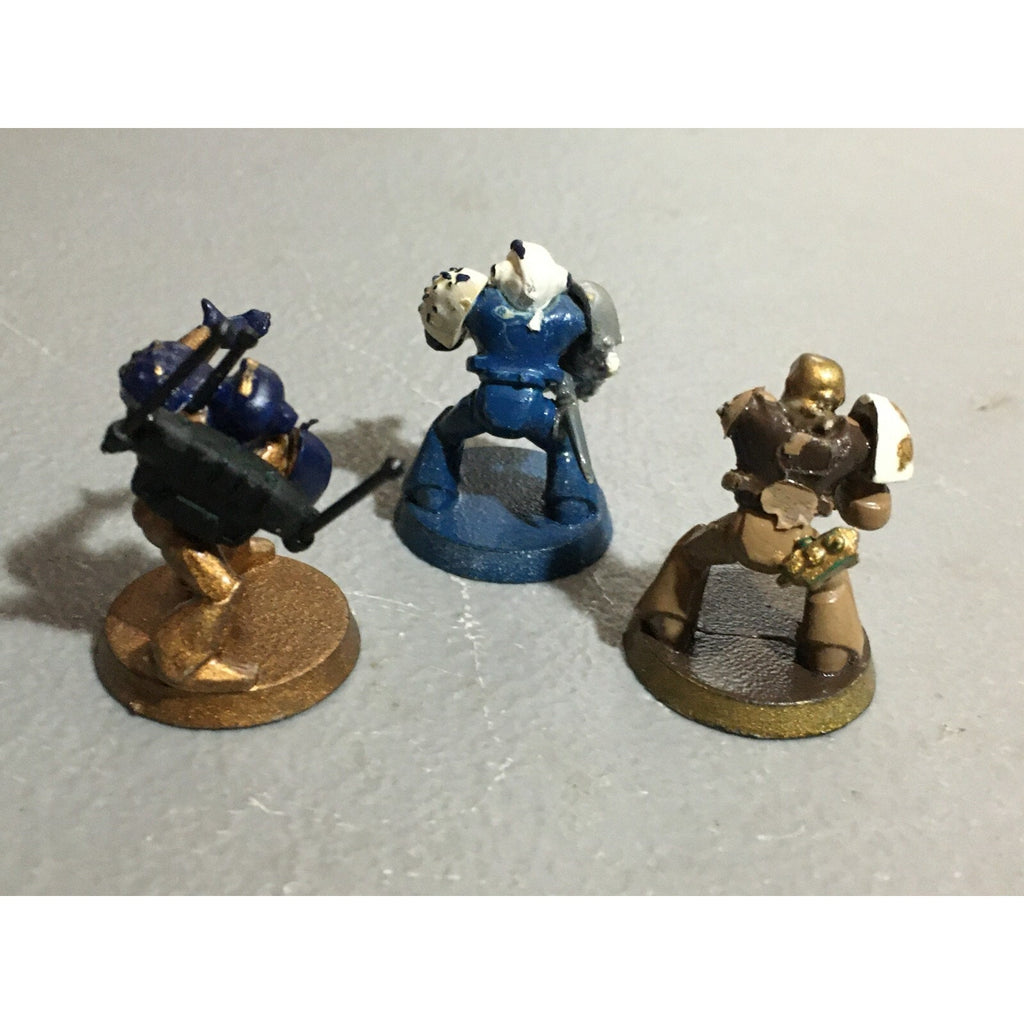 A19980 WARHAMMER 40K SPACE MARINES ROGUE TRADER RTB01 3 PK INCOMPLETE