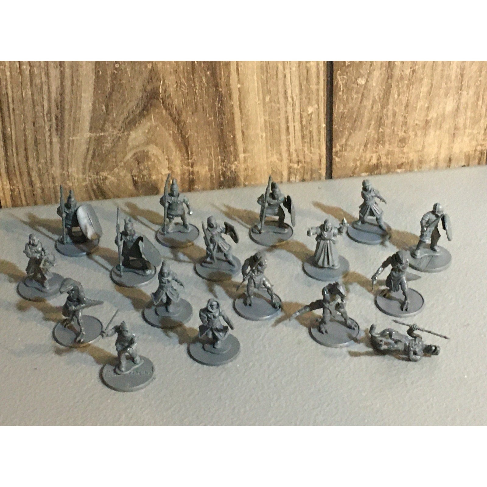 A30070 WARLORD GAMES UNKNOWN MIXED LOT SOLDIERS TOWNSFOLK LIZARDMEN INCOMPLETE