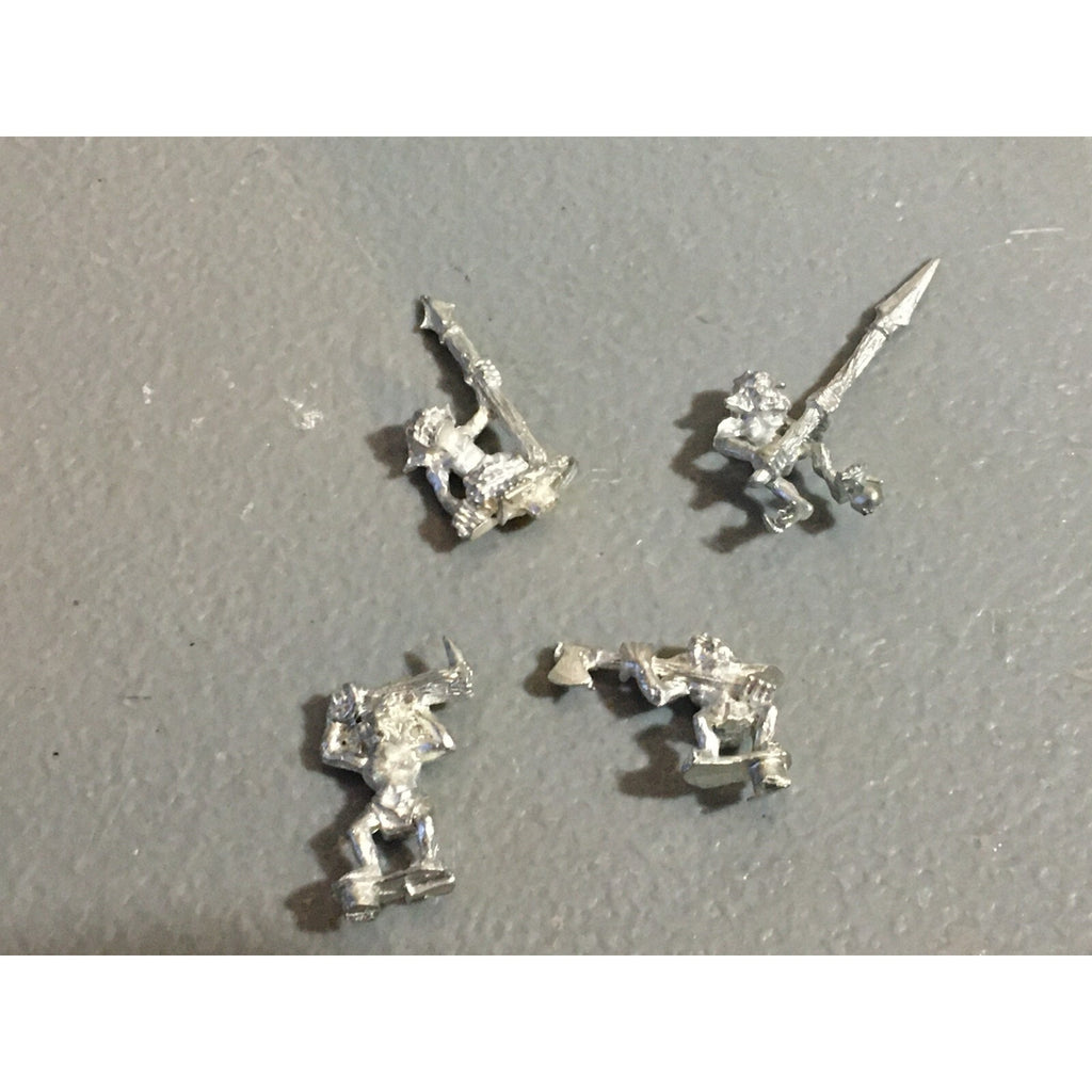 A20583 WARHAMMER FANTASY ORCS & GOBLINS METAL SNOTLINGS 4 PK OOP