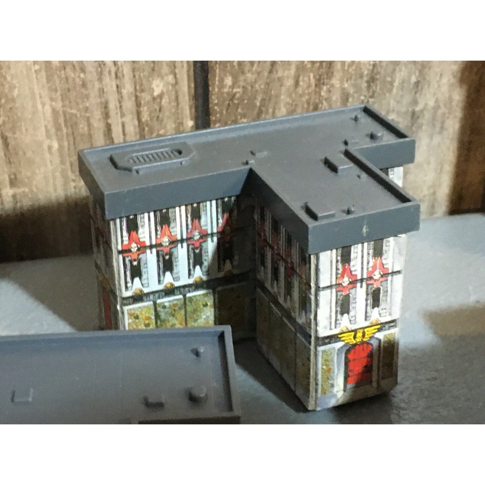 A31673 WARHAMMER EPIC 40K TERRAIN BUILDINGS PLASTIC & CARDSTOCK 6 PK