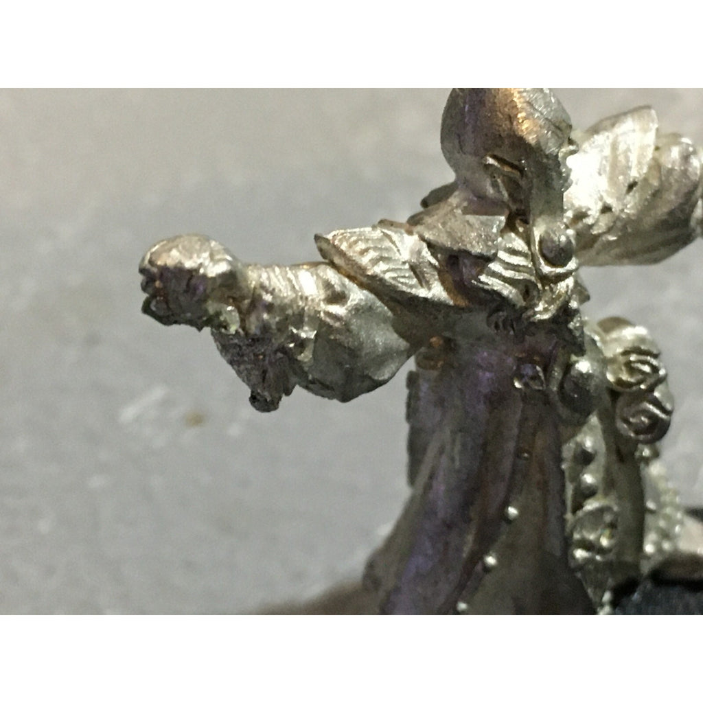 A21029 WARHAMMER FANTASY DARK ELVES METAL INC & BITS LOT MAGE RIDER