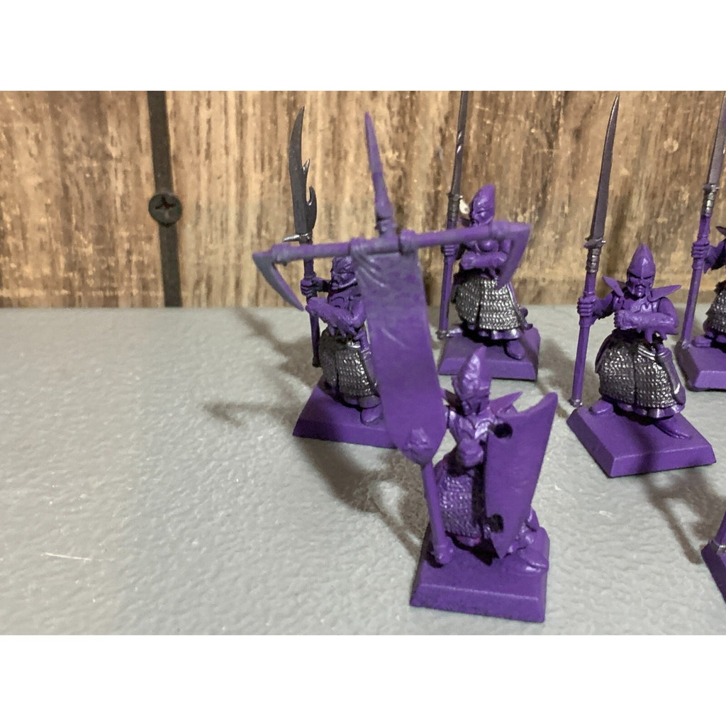 A16899 WARHAMMER AOS FANTASY DARK ELVES SPEARMEN 10 PACK GW GAMES WORKSHOP