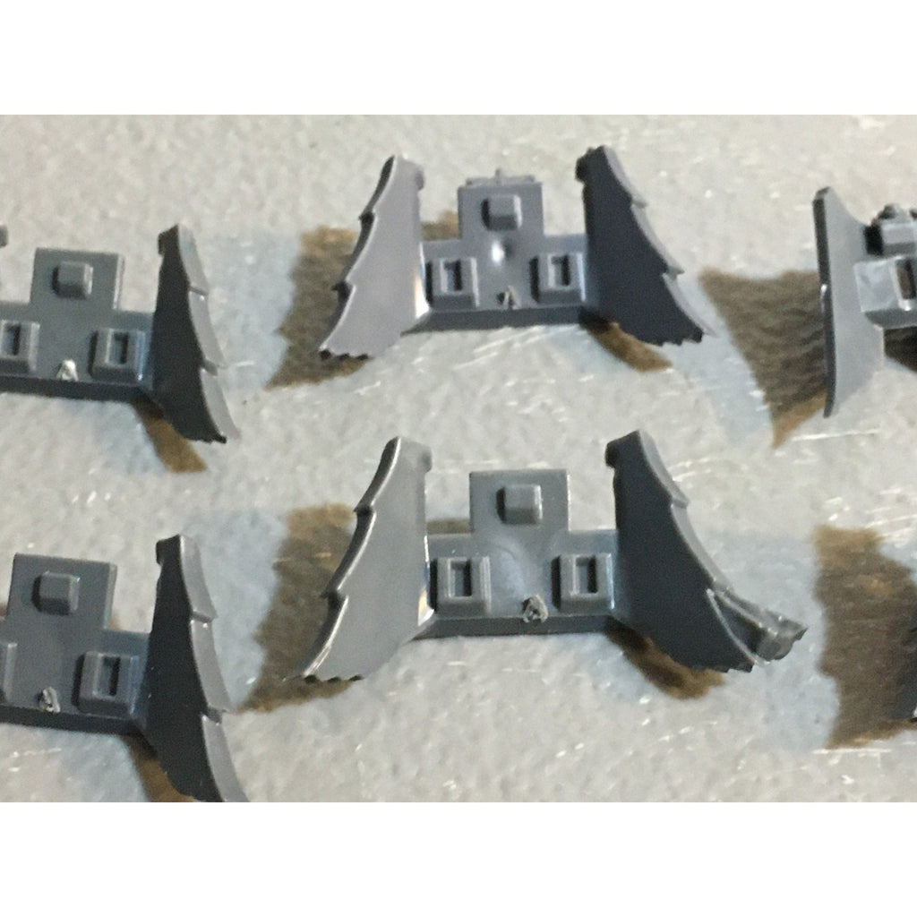 A29406 WARHAMMER 40K SPACE MARINES DARK ANGELS BITS LOT BIKE FRONT PLATES GW