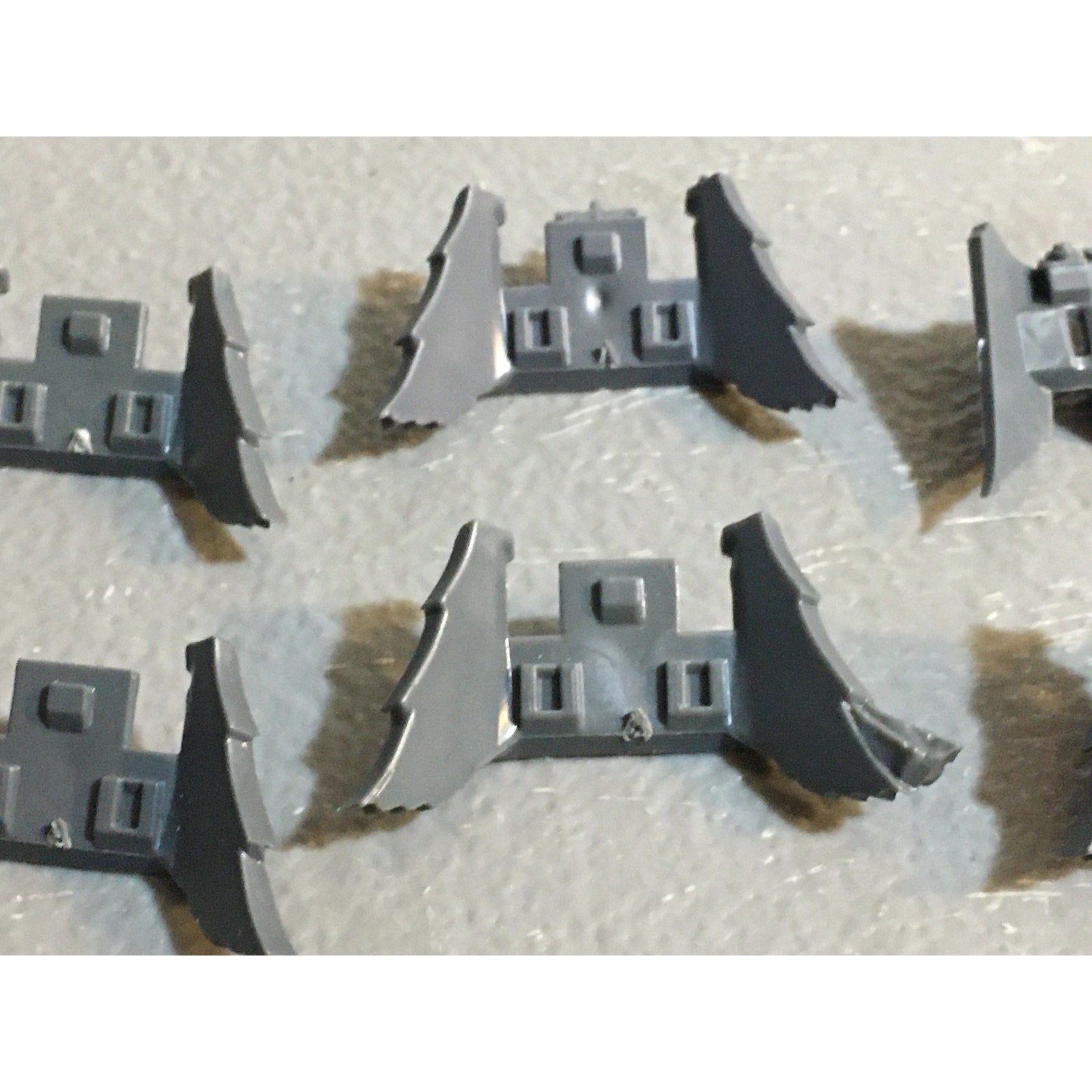 A29406 WARHAMMER 40K SPACE MARINES DARK ANGELS BITS LOT BIKE FRONT PLATES GW
