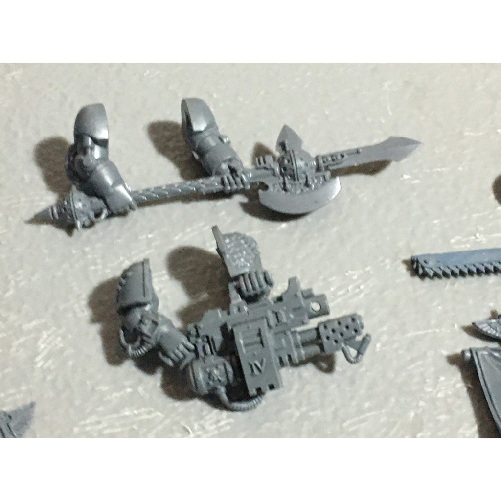 A22272 WARHAMMER 40K SPACE MARINES DARK ANGELS BITS LOT MIXED GAMES WORKSHOP GW