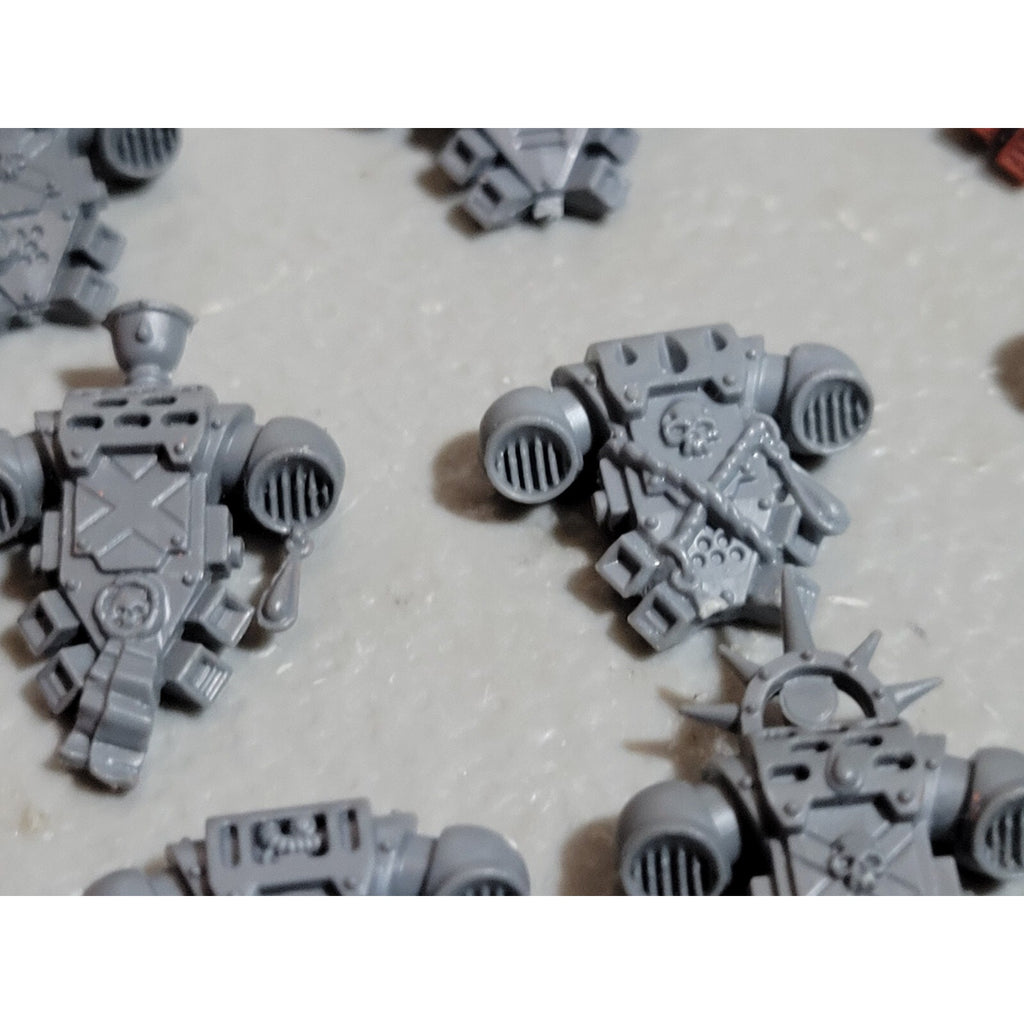 A19069 WARHAMMER 40K SPACE MARINES BLOOD ANGELS BACKPACK 11 PK BITS LOT