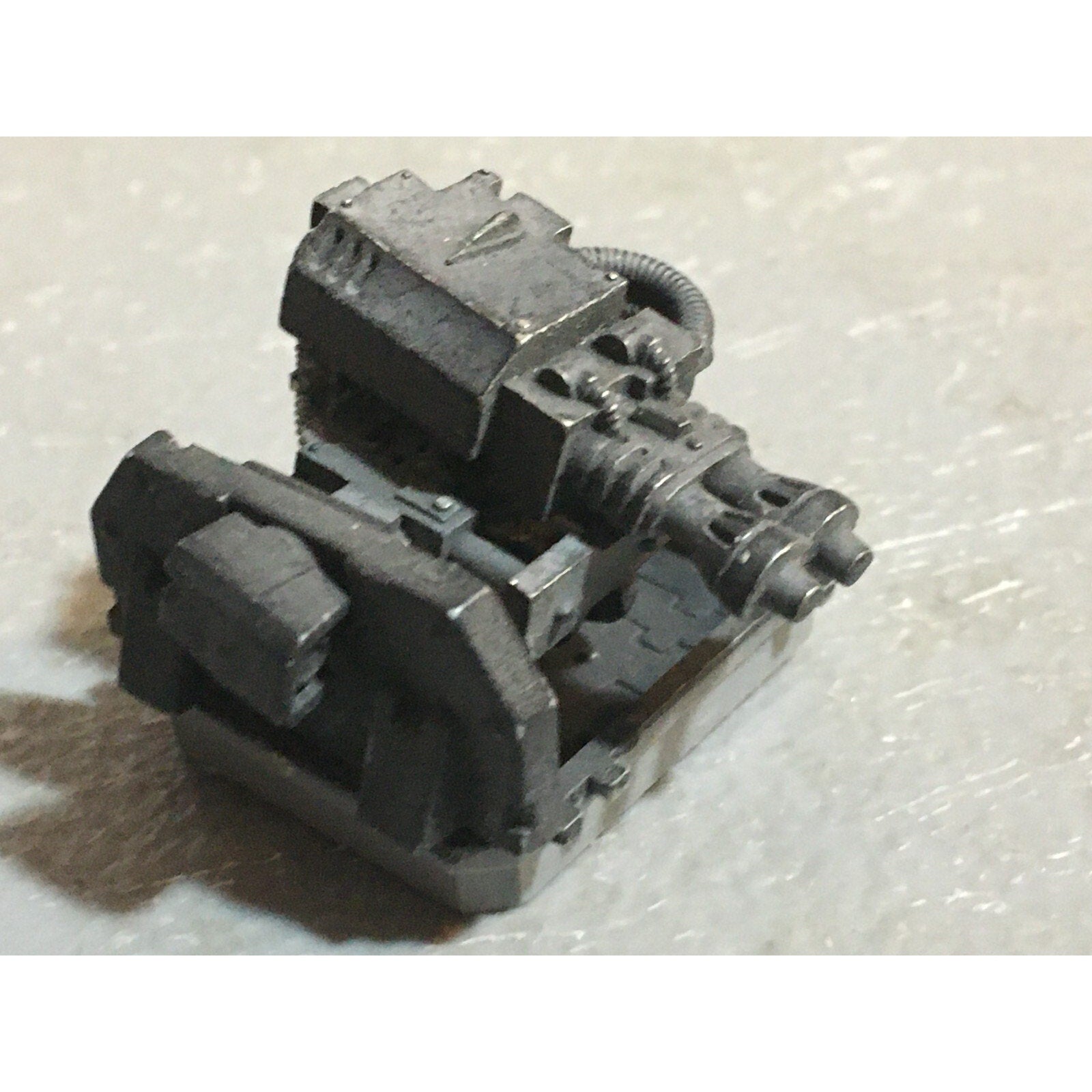 A20145 WARHAMMER 40K SPACE MARINES BLOOD ANGELS METAL BAAL SPONSON + CAPT NO HND
