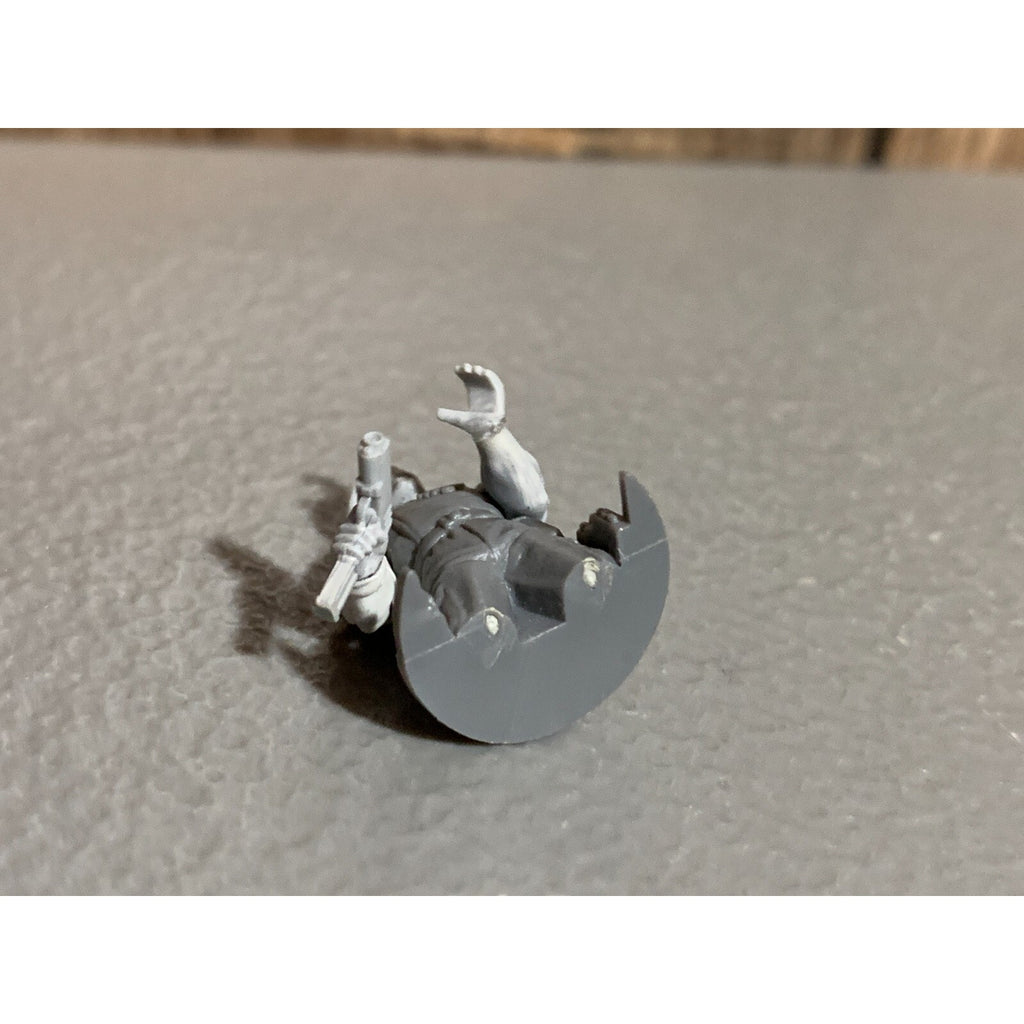 A16996 WARHAMMER 40K ASTRA MILITARUM IMPERIAL CUSTOM TANK SERGEANT / COMMANDER